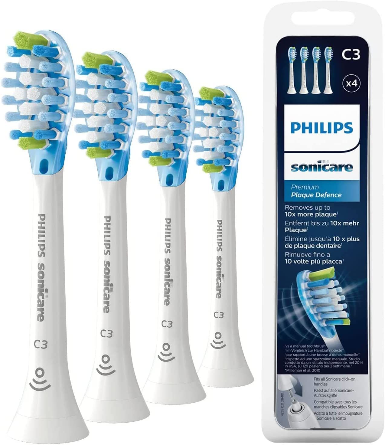 Philips Sonicare Bürstenkopf, Original C3 Premium Plaque Defence 1 St