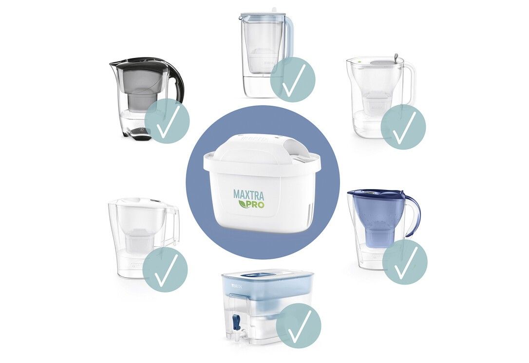 Brita Filterkartusche Maxtra Pro Extra Kalkschutz, für Brita  Tischwasserfilter, 6 Stück – Böttcher AG