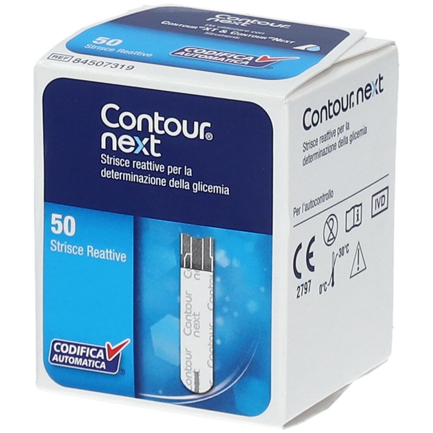 CONTOUR next Sensoren Teststreifen
