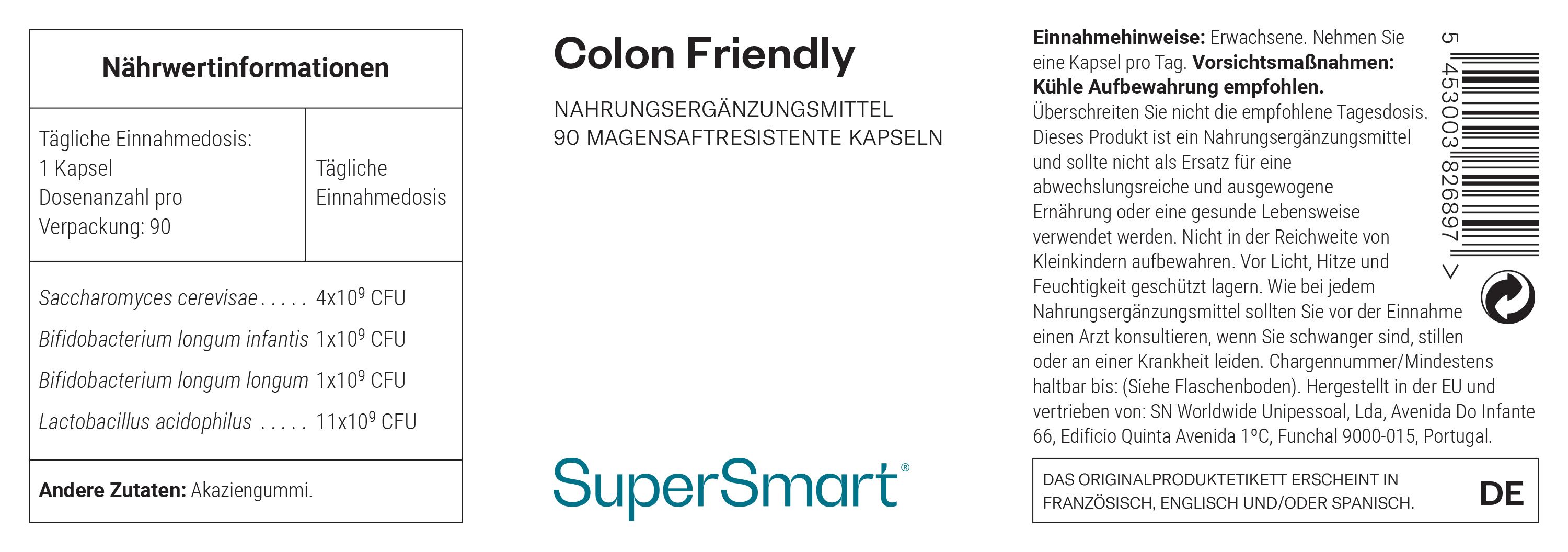 Colon Friendly - SuperSmart