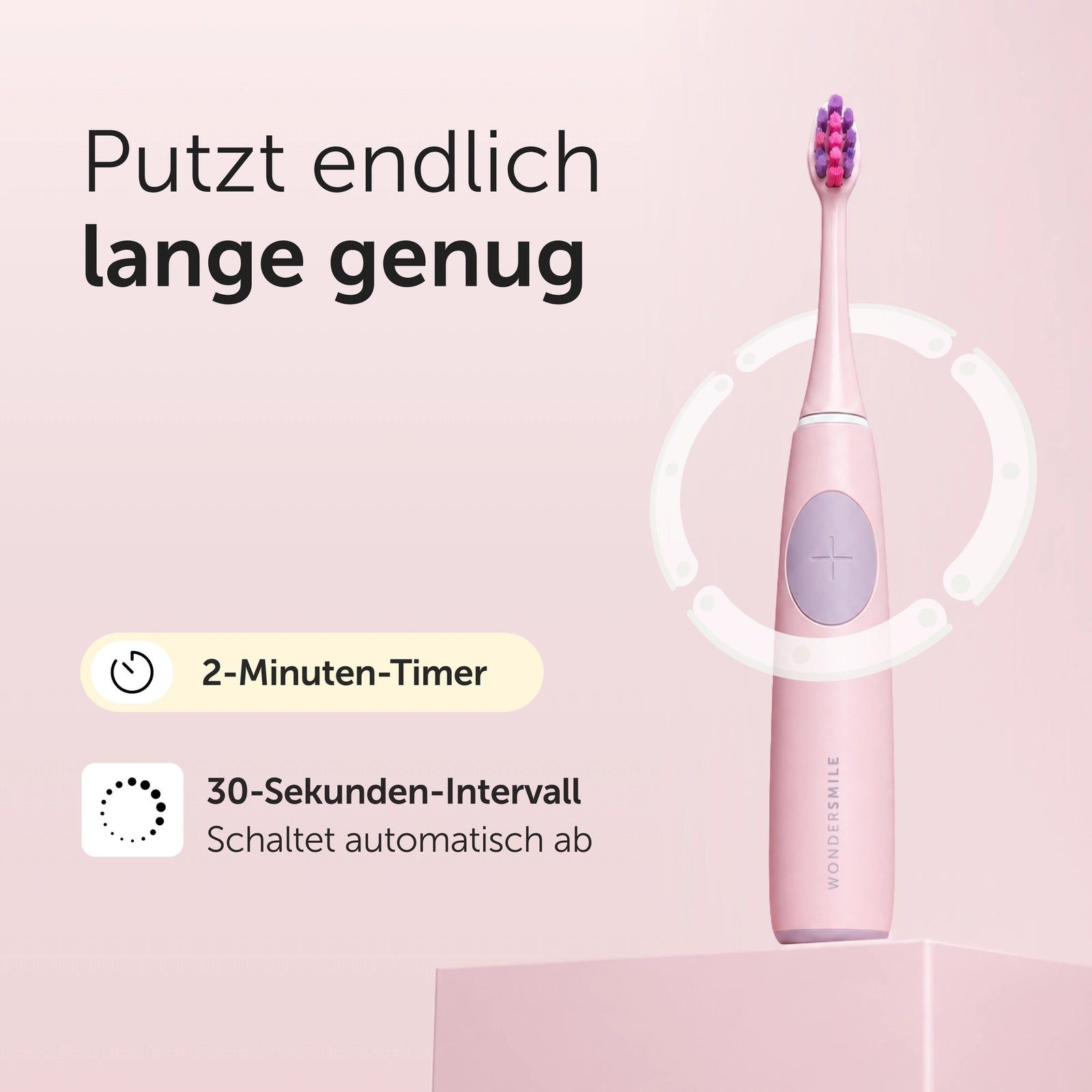 Wondersmile Kids Bürstenköpfe Fairy Rose - Ersatzbürstenköpfe extra weich
