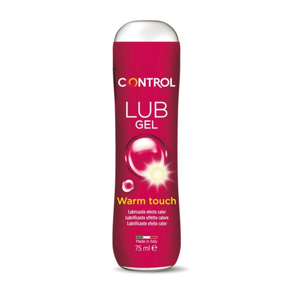 Control Lub Gel mit wärmender Wirkung, 75 ml Flasche.