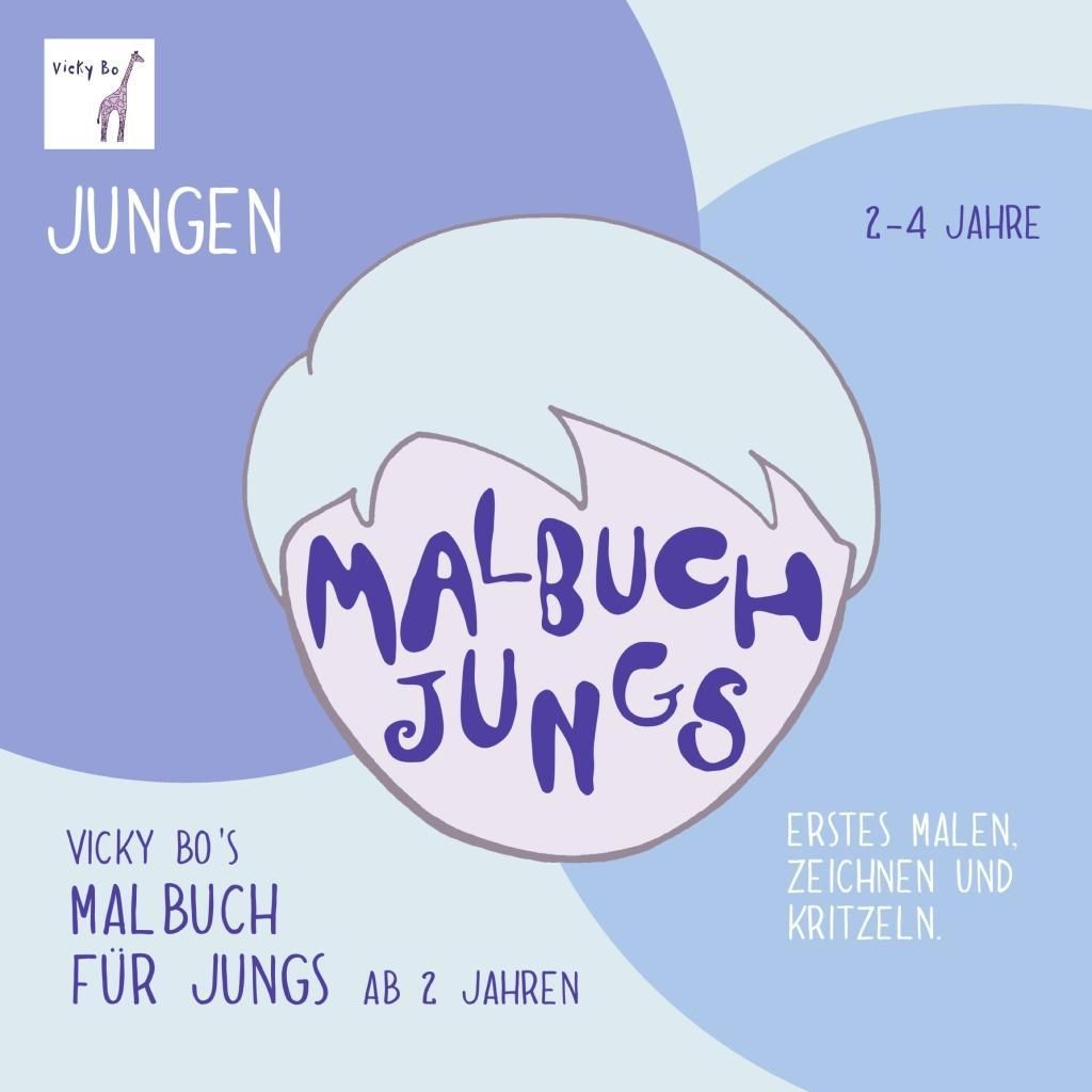 Malbuch Jungen ab 2 Jahre Malbuch