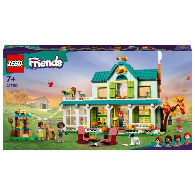 LEGO Friends 41730 La Casa di Autumn, Set Casa delle Bambole con Accessori, Animali Domestici e Min