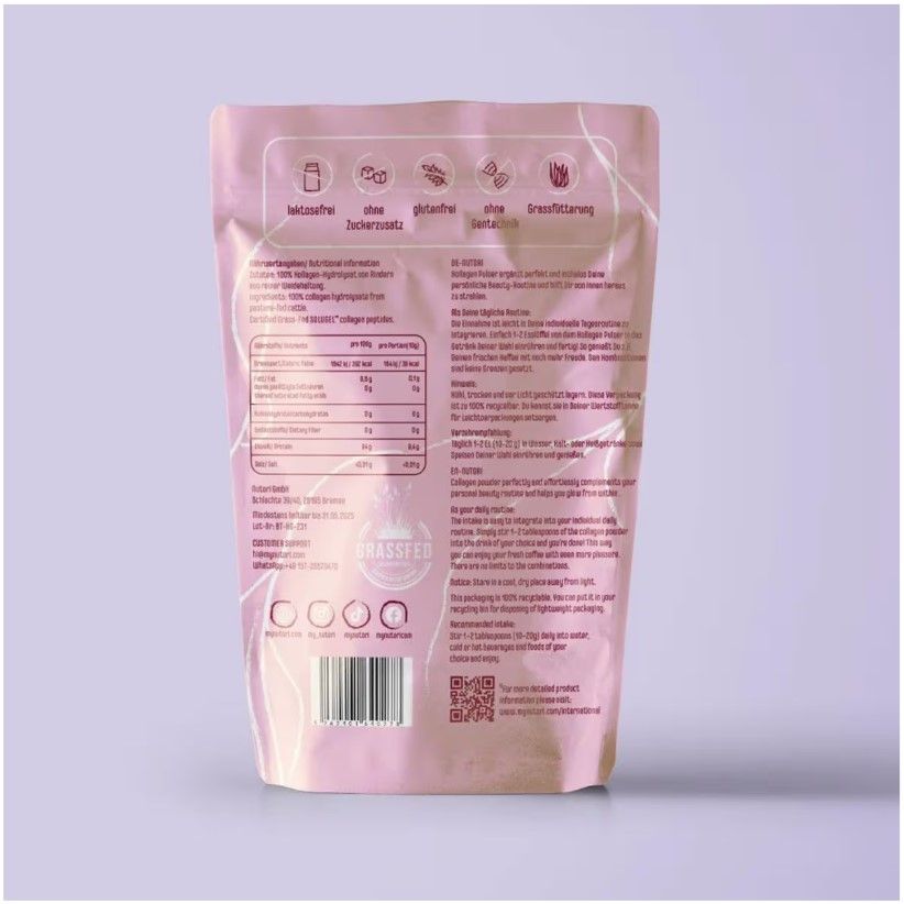 Nutori Kollagen Pulver 3er-Pack