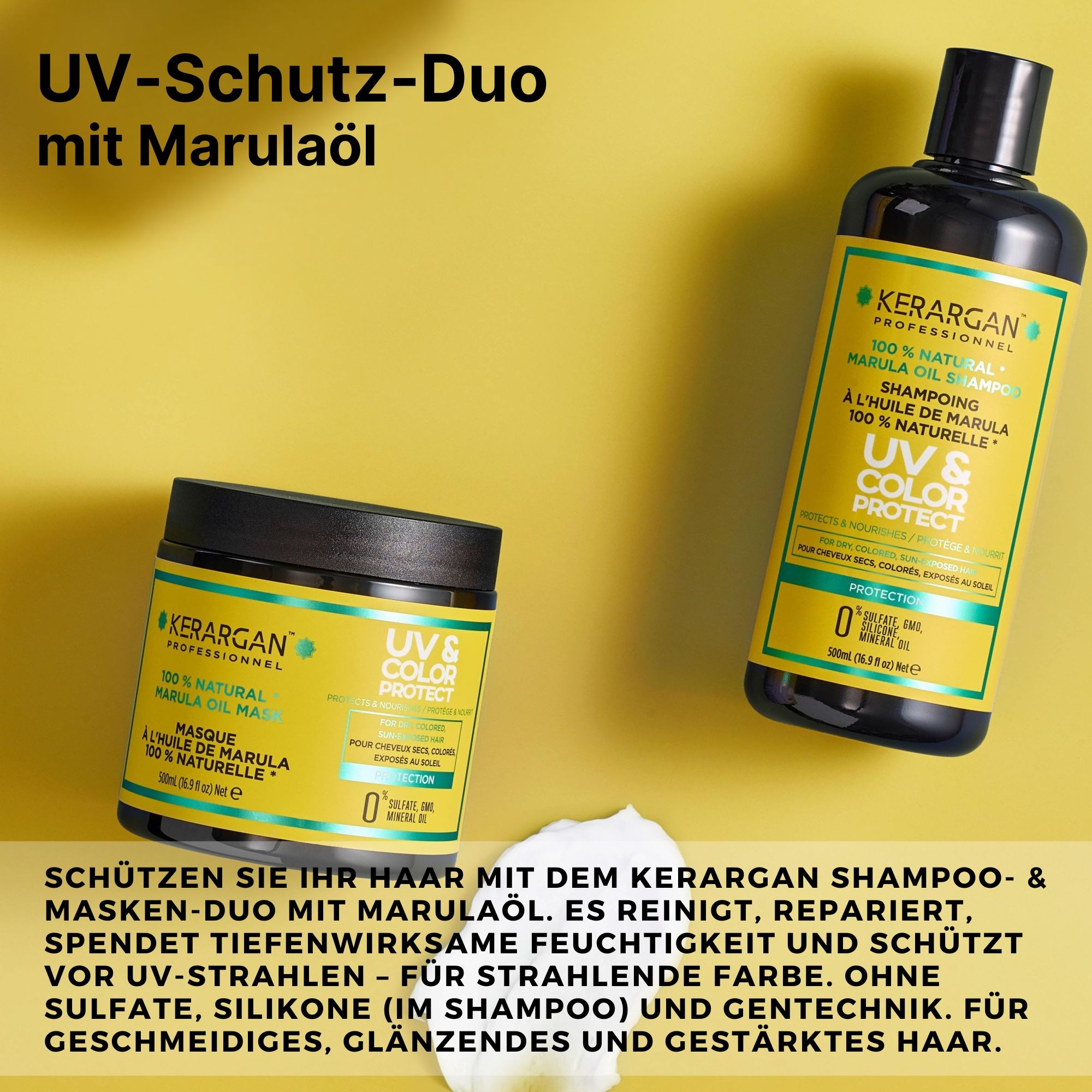 Kerargan - UV-Schutz Shampoo & Maske Marula