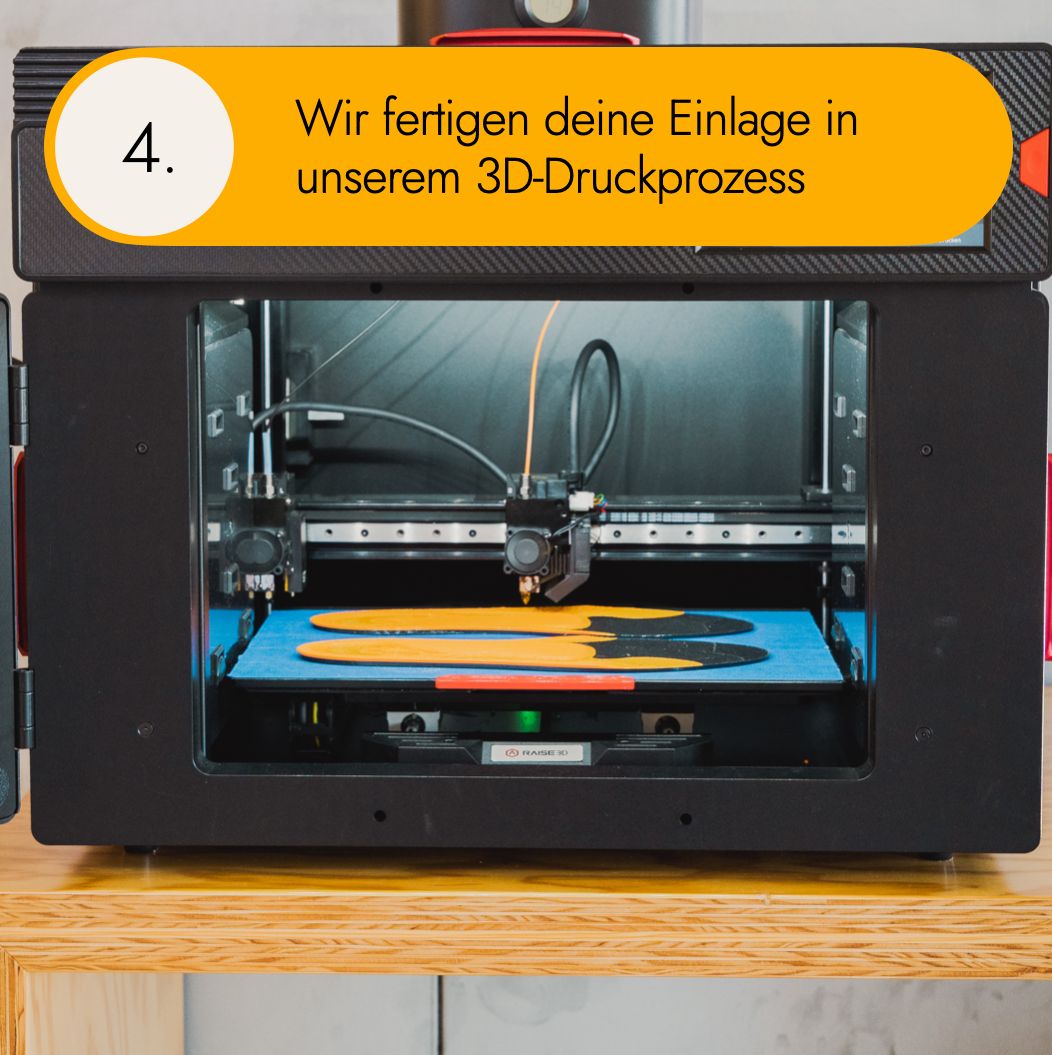 Sooley® Maßgeschneiderte Einlegesohle Schuheinlage