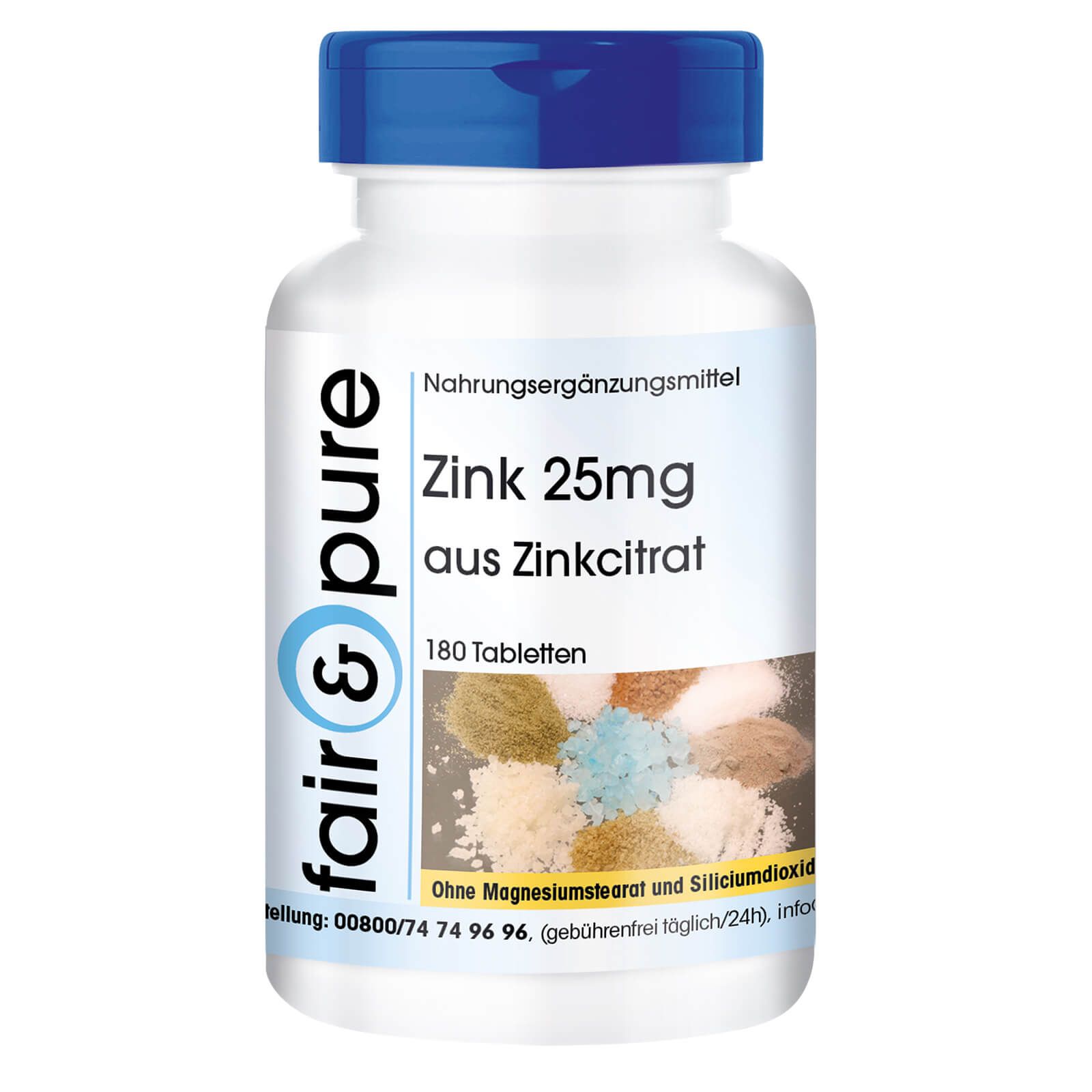 fair - pure | Zink 25mg schluckfreundlich 180 St