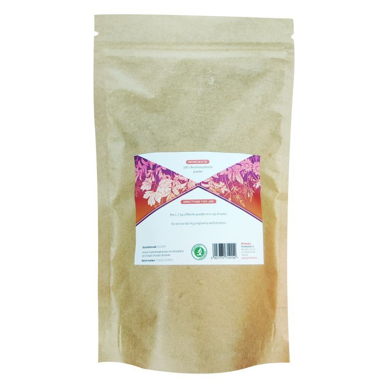Lymeherbs Glänzende Lackporling (Red Reishi), Pulver (Ling Zhi)