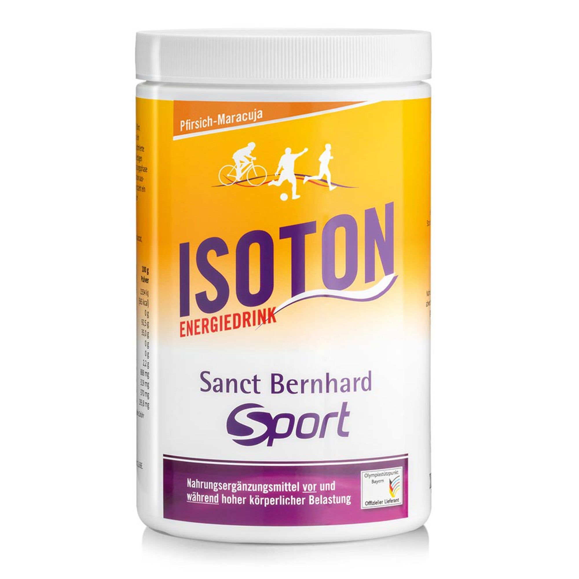 Dose Sanct Bernhard Sport Isoton Energiedrink Pfirsich-Maracuja.