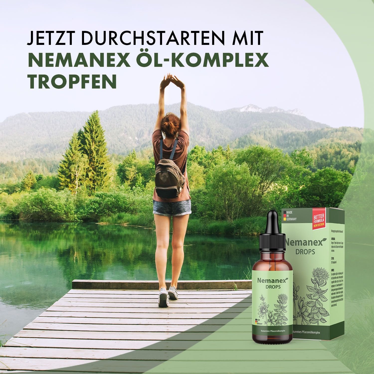 Nemanex Tropfen - In praktischer Pipettenflasche 30 ml Öl