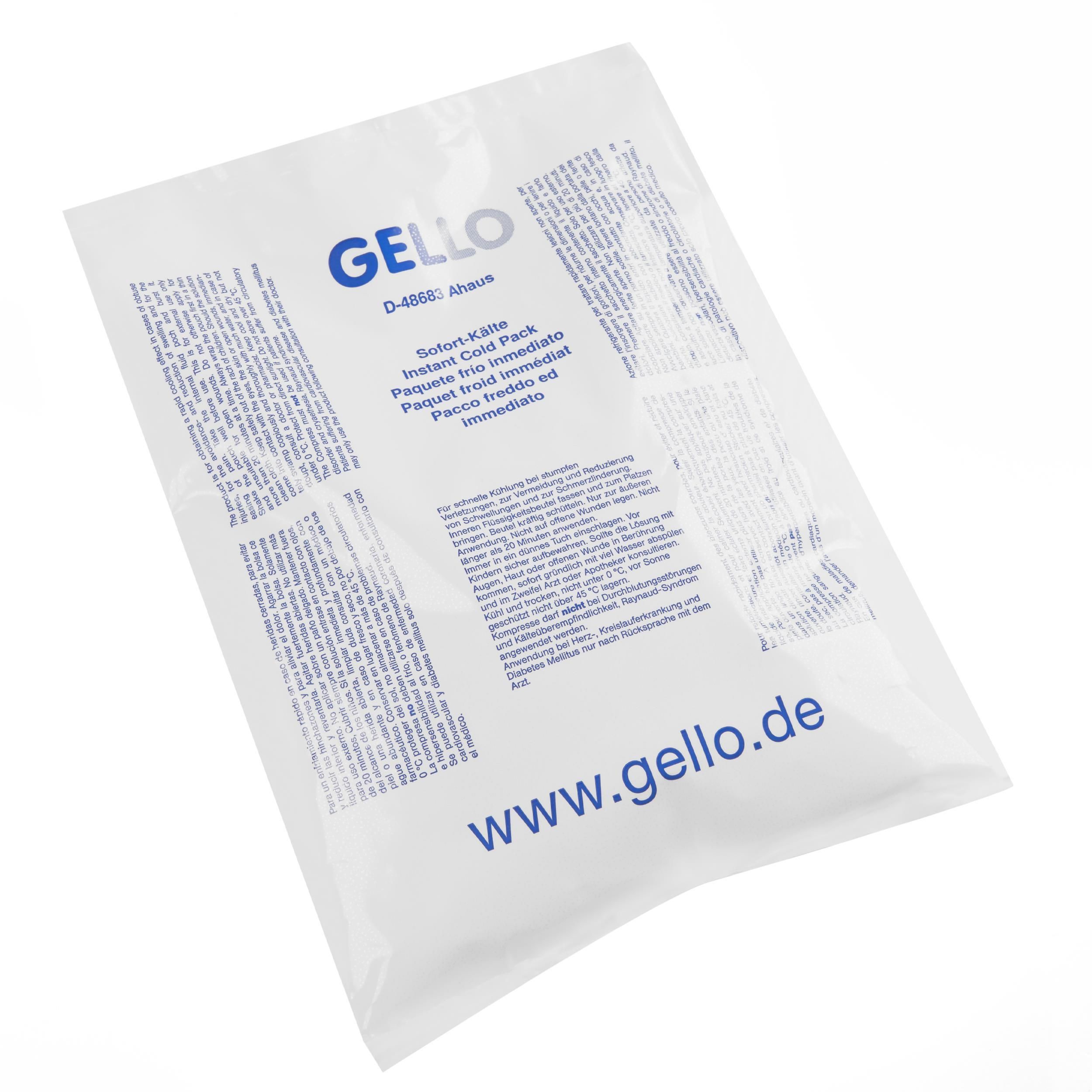 Kälte-Sofortkompresse - Einweg - 15 x 21 cm