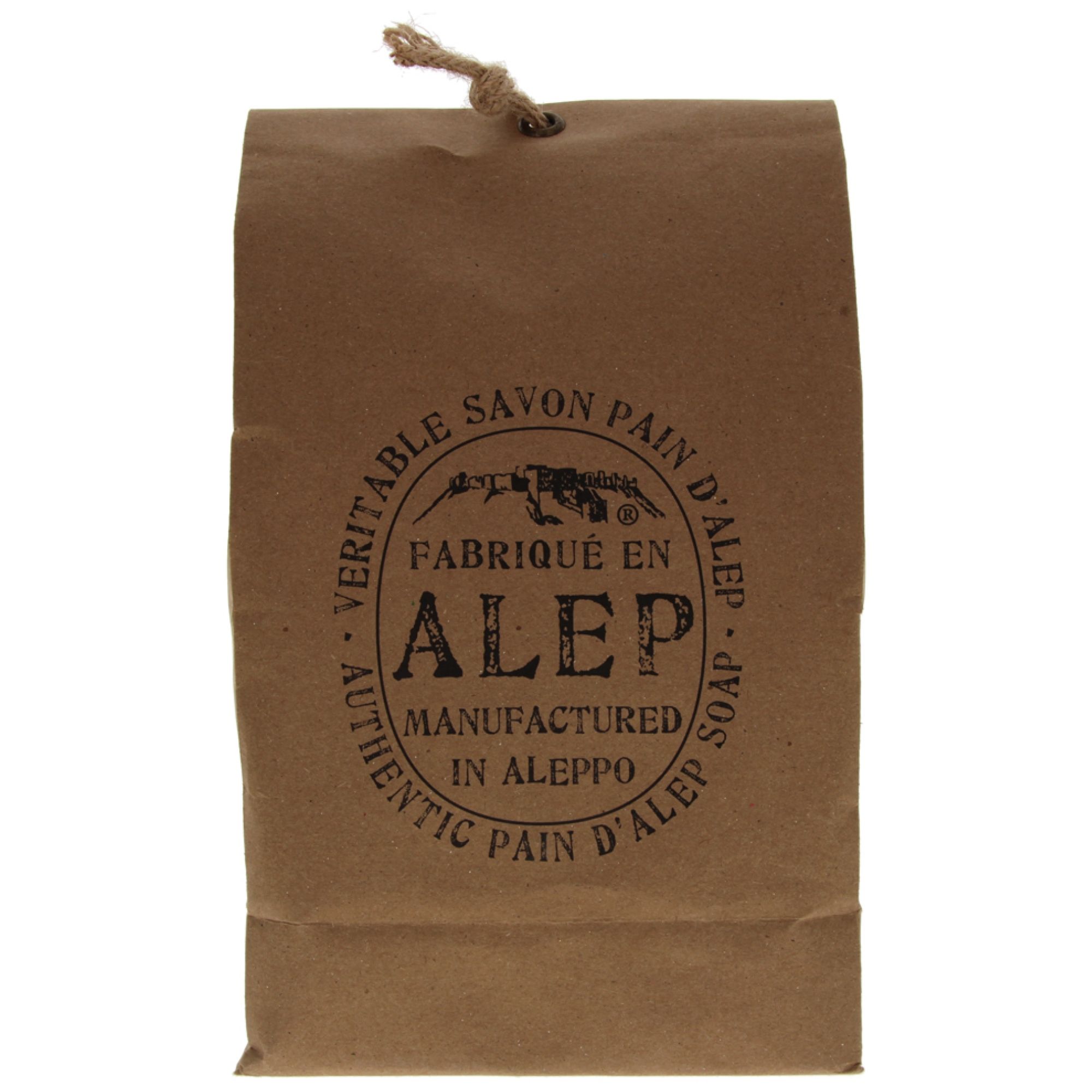 Tadé Seife von Aleppo Lorbeer 12% als Schüttgut 14x8x23 cm