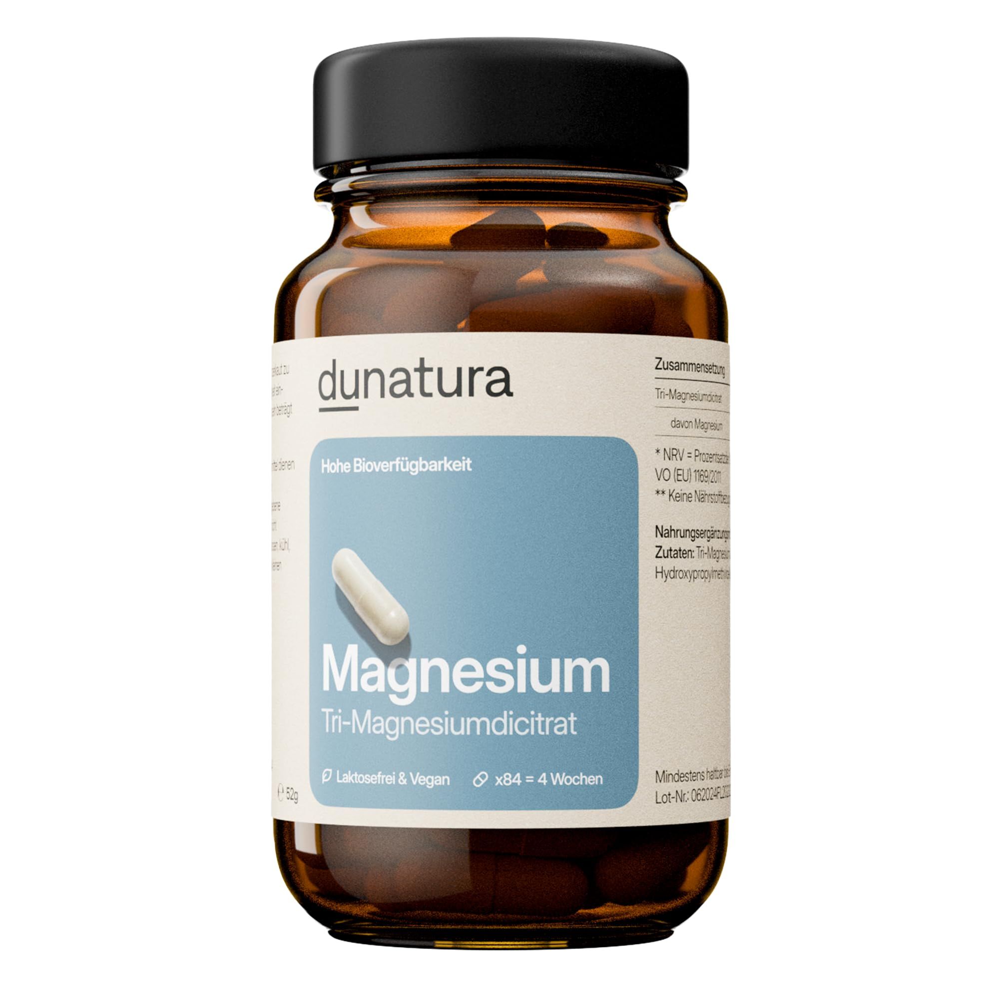 dunatura Trimagnesiumdicitrat Flasche