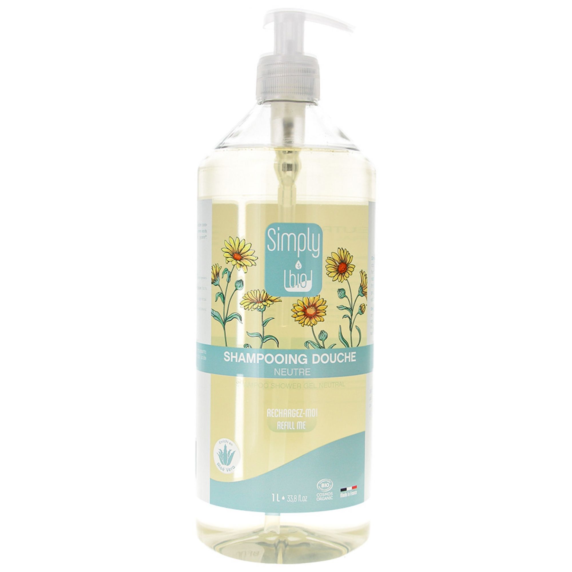 Simply Bio Neutrales Bio-Dusch-Shampoo 25x8,3x8,3 cm