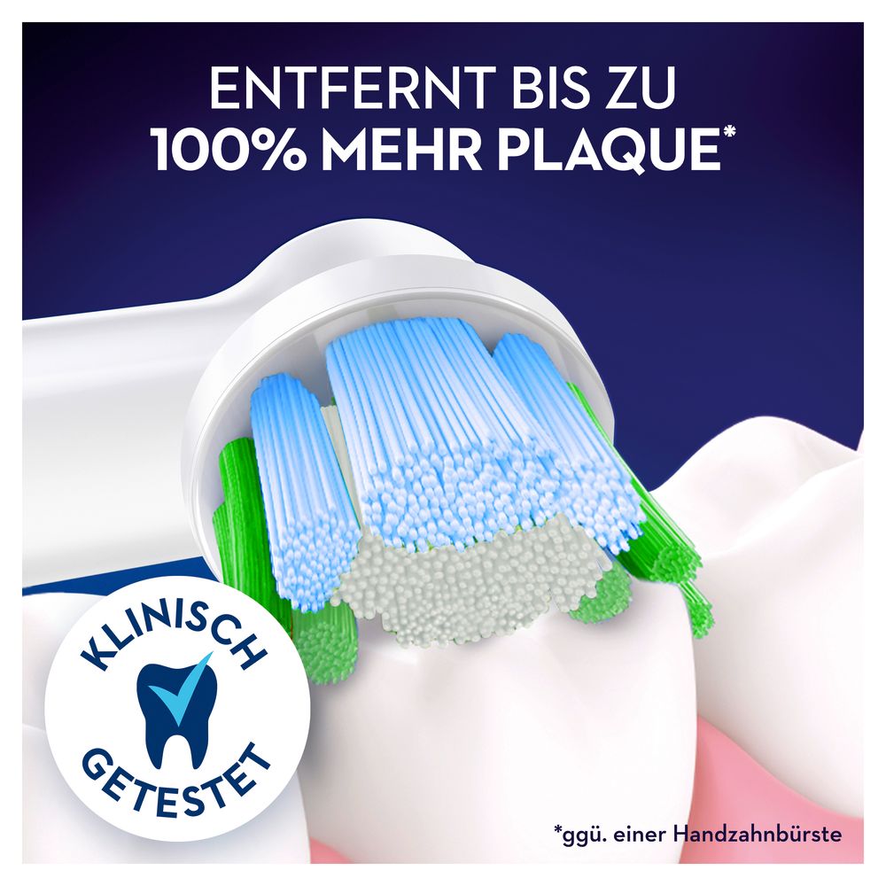 Oral-B - Aufsteckbürsten "Precision Clean CleanMaximizer" in Weiß