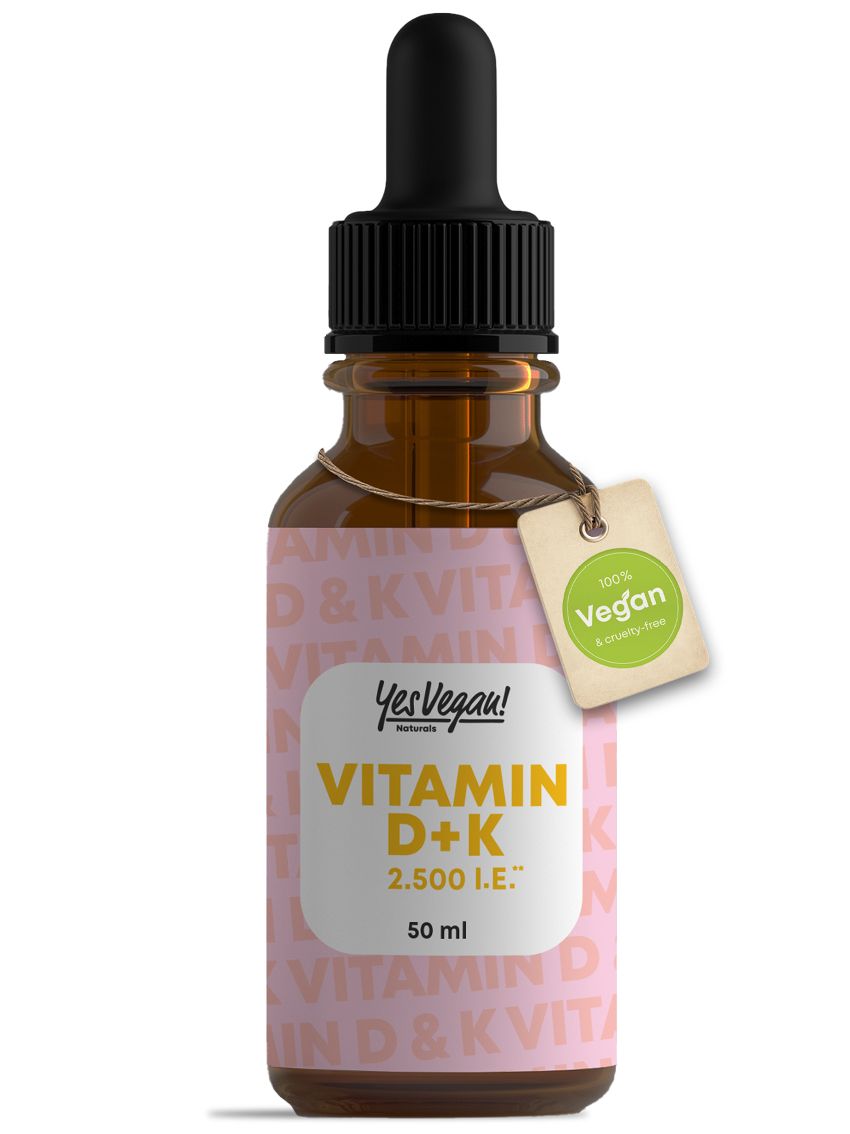 Vitamin D3 K2 Tropfen hochdosiert 2500 IE (50 ml) - MCT Öl Cholecalciferol MK7 Sonnenvitamin 50 ml