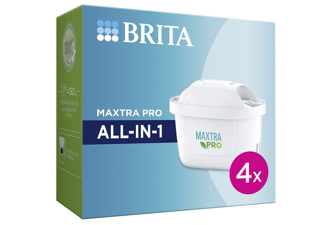 BRITA Wasserfilter-Kartusche Maxtra Pro All-in-1 4er Pack