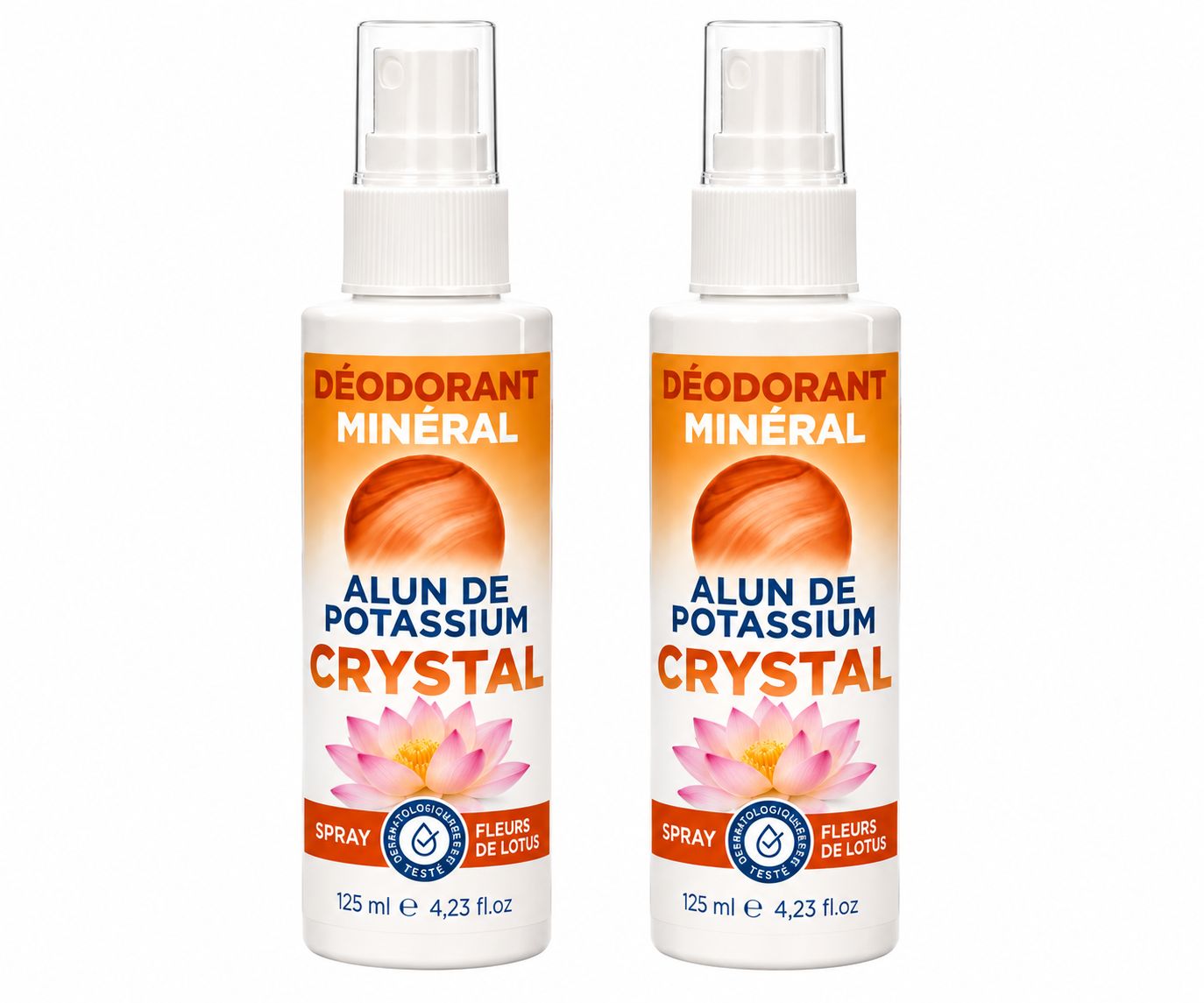 BRAND ITALIA - Mineral Deodorant Spray UNISEX - Fiori di loto