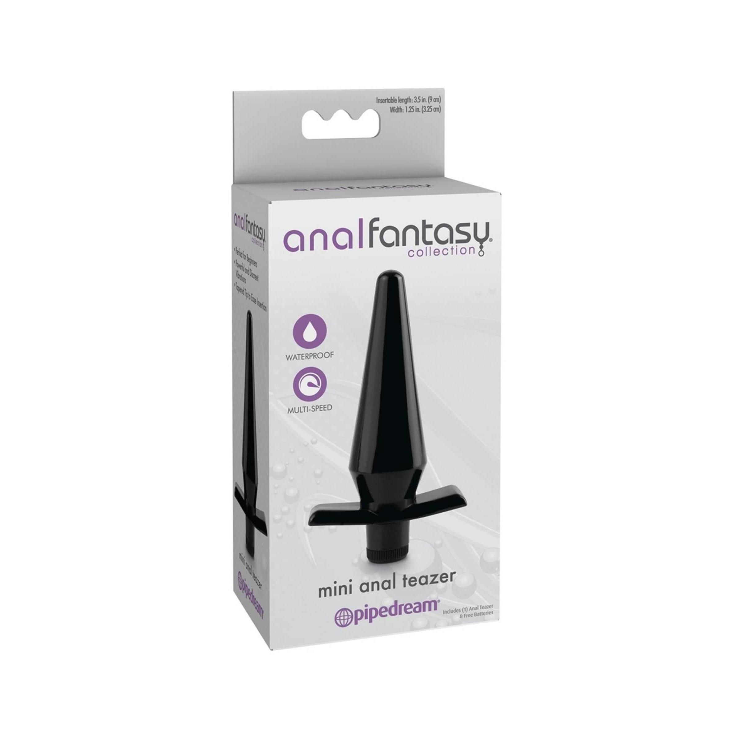 Anal Fantasy Collection - Mini Anal Teazer Black