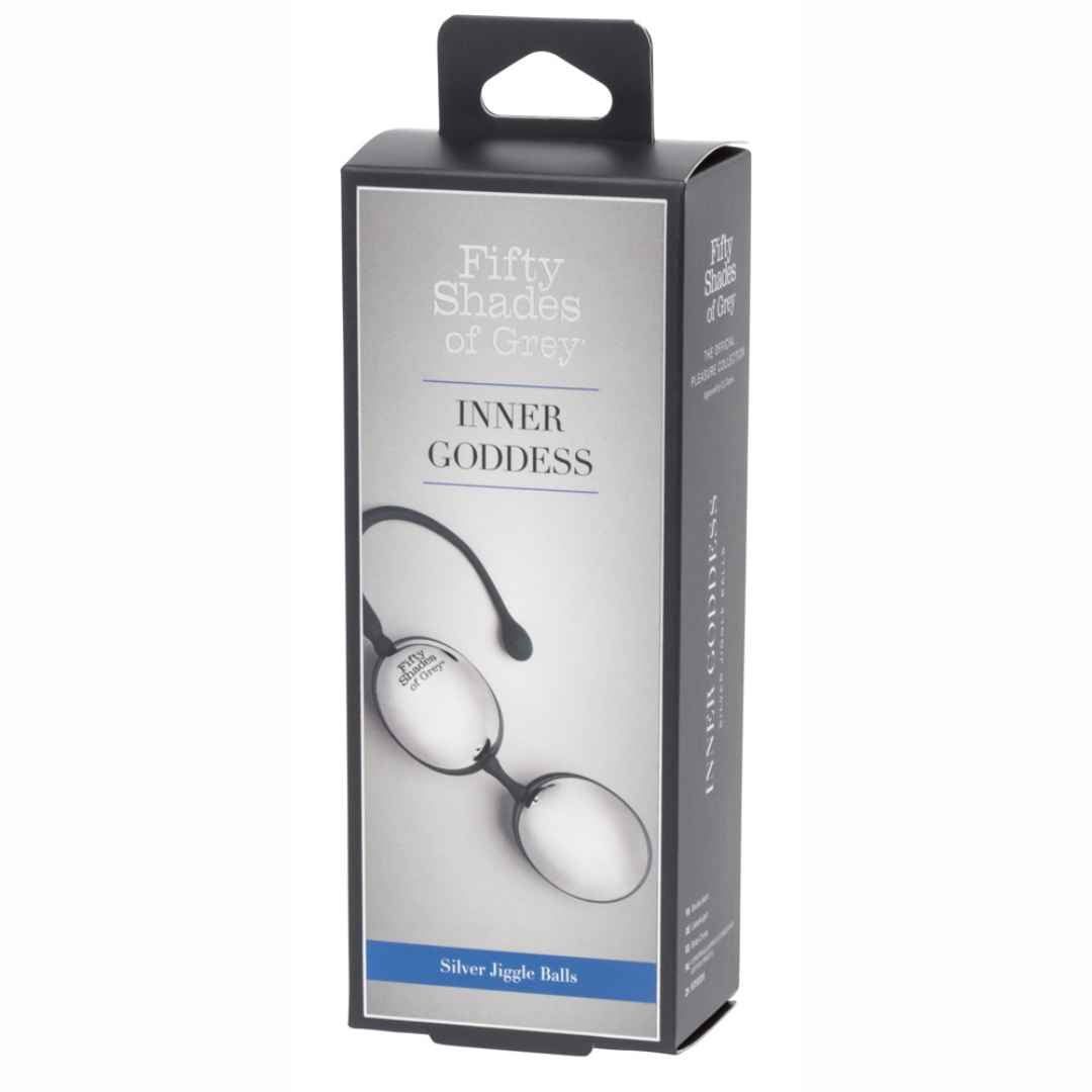 Liebeskugeln „Inner Goddess Silver Jiggle Balls“ | Fifty Shades of Grey