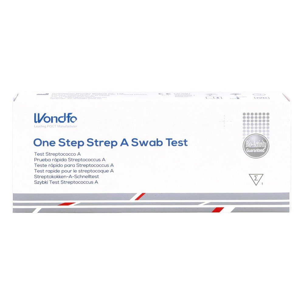 Wondfo Streptokokken Gruppe A Schnelltest Scharlach Selbsttest