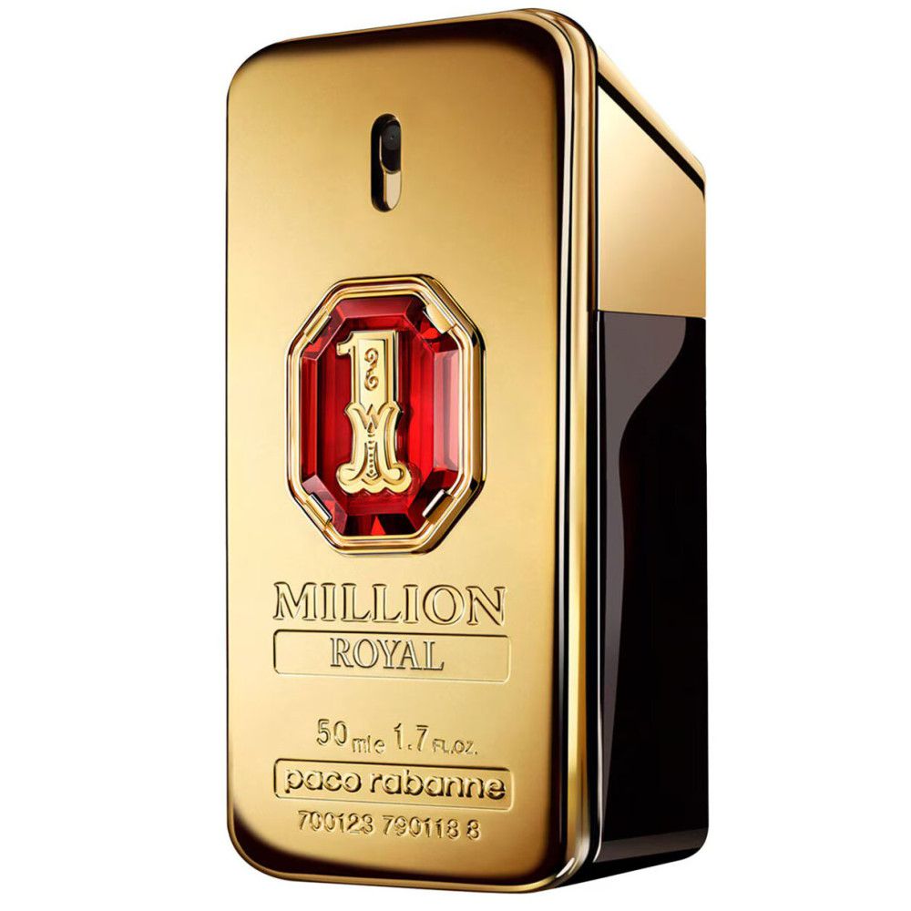 Goldfarbener Flakon. Aufschrift: 1 Million Royal. Marke: Paco Rabanne. 50ml.