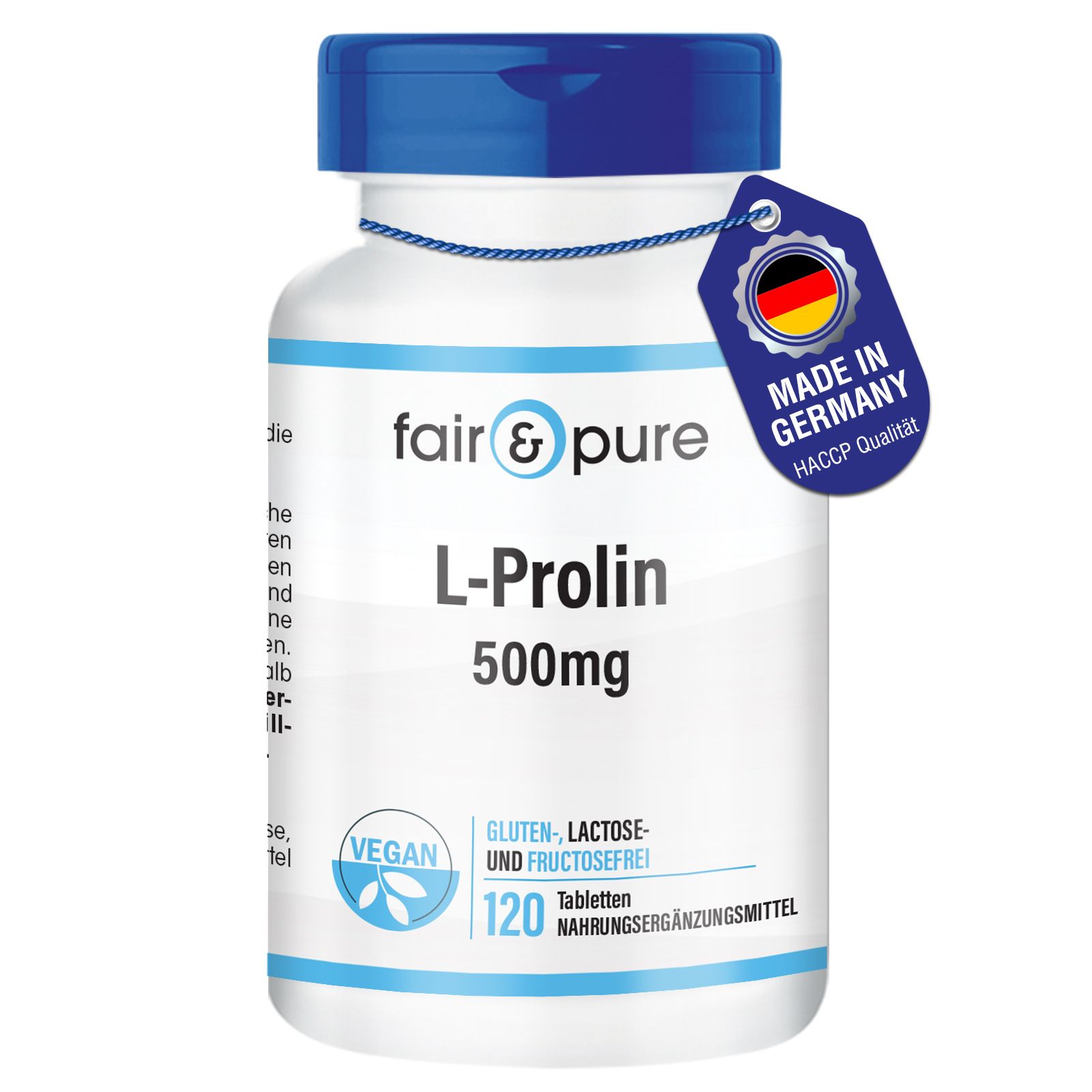 fair - pure | L Prolin 500mg 120 St