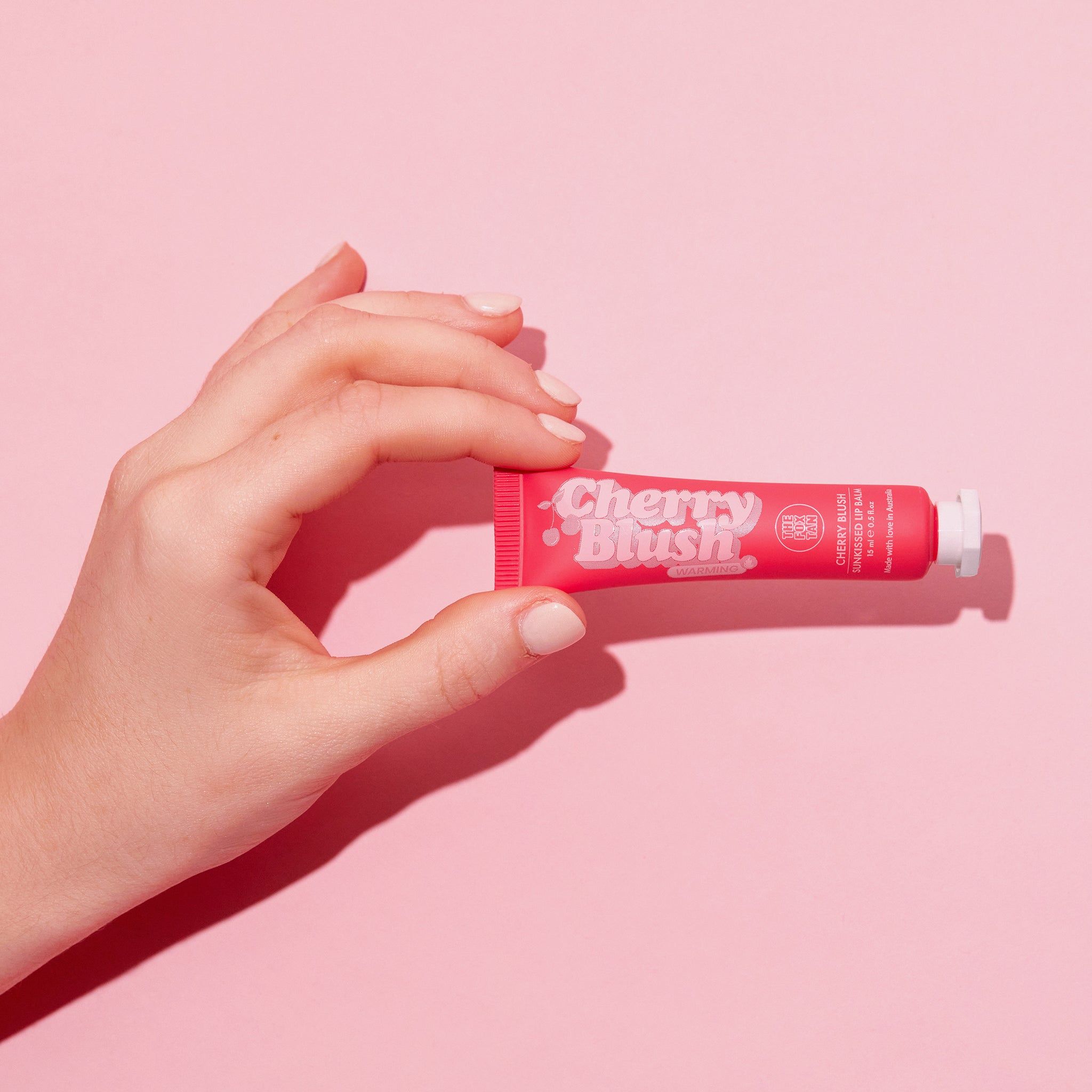 The Fox Tan Cherry Blush Sunkissed Lip Balm