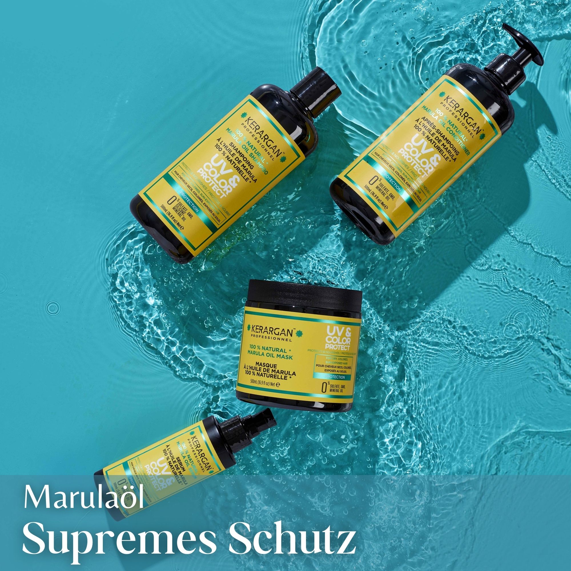 Kerargan - UV & Farbschutz Shampoo mit Marulaöl