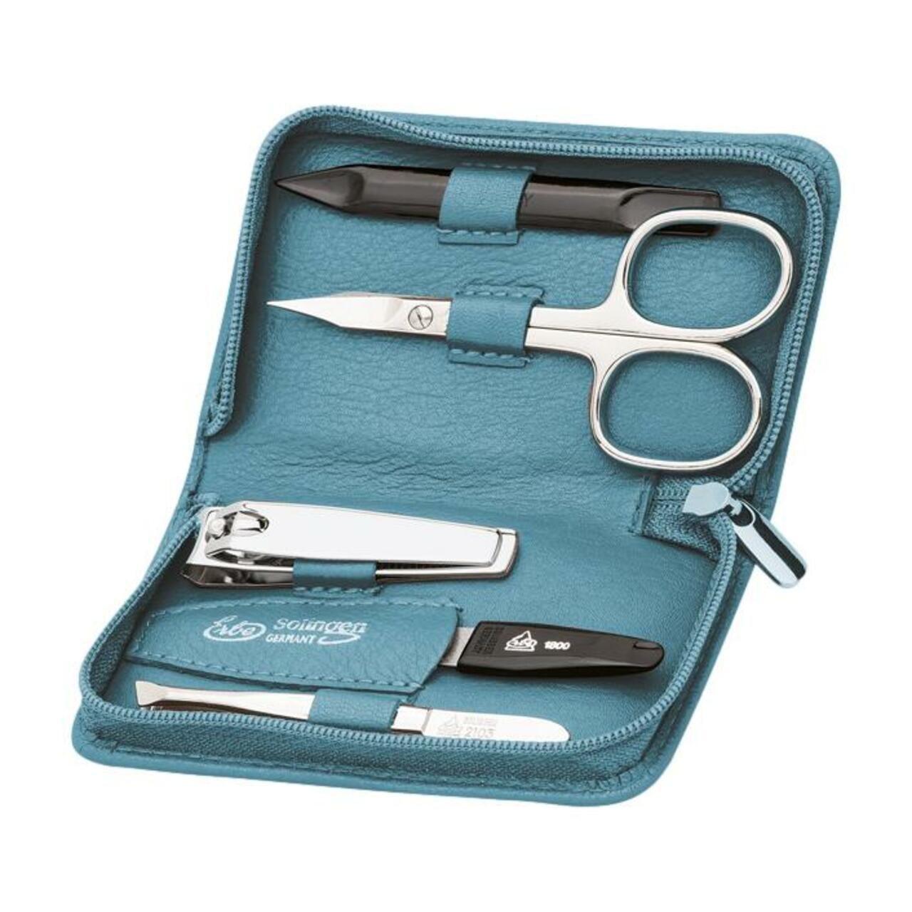 Erbe, Reißverschluss-Etui Lollipop, vernickelt