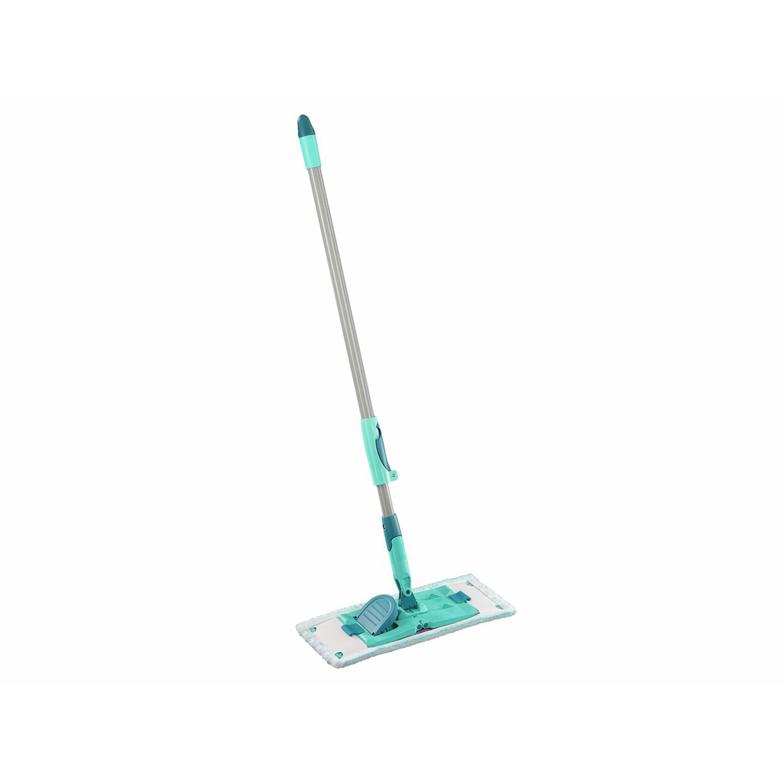 Leifheit Bodenwischer Power Clean M micro duo Telescope, ausziehbarer Stiel