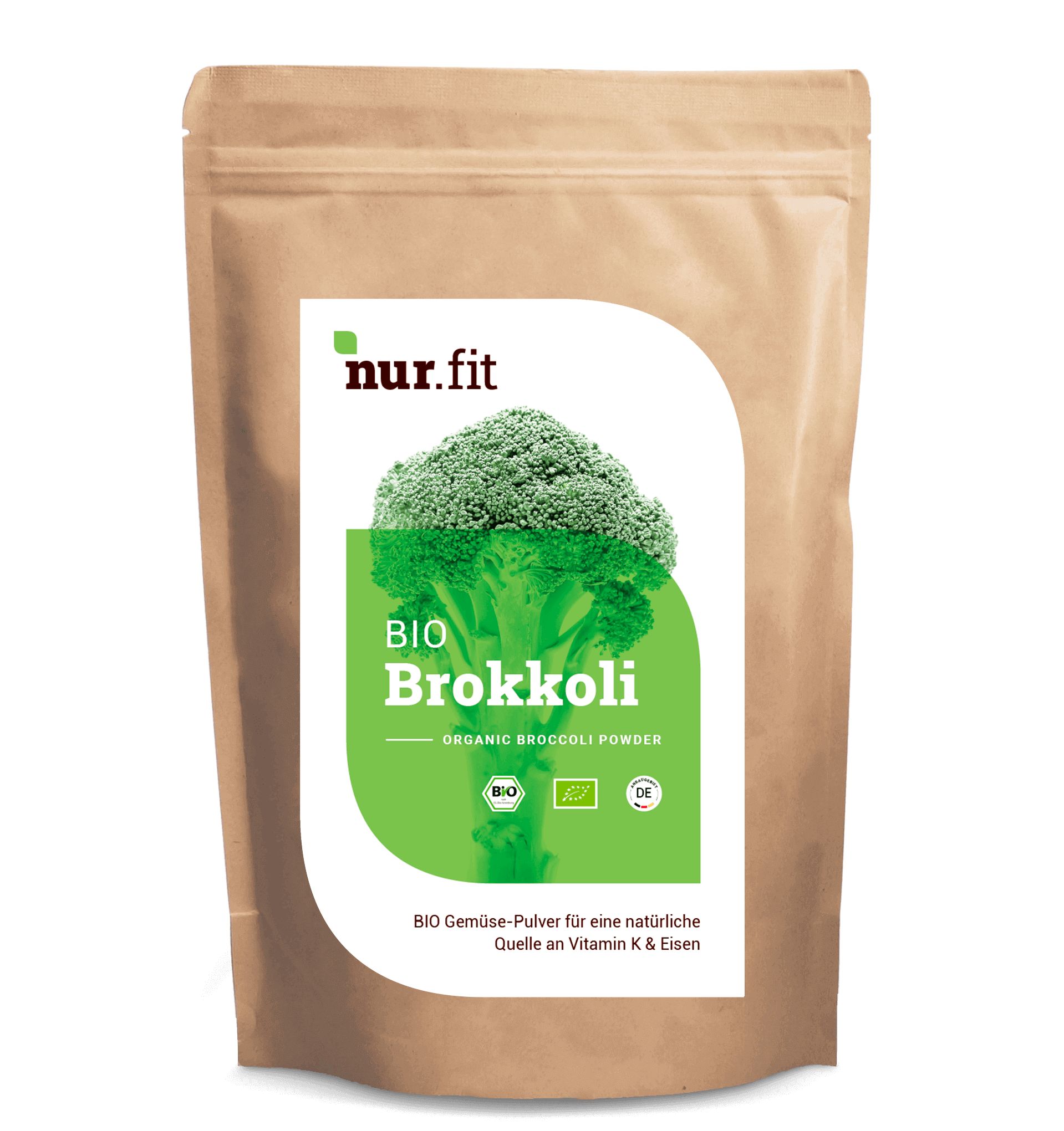 nur.fit BIO Brokkoli Pulver