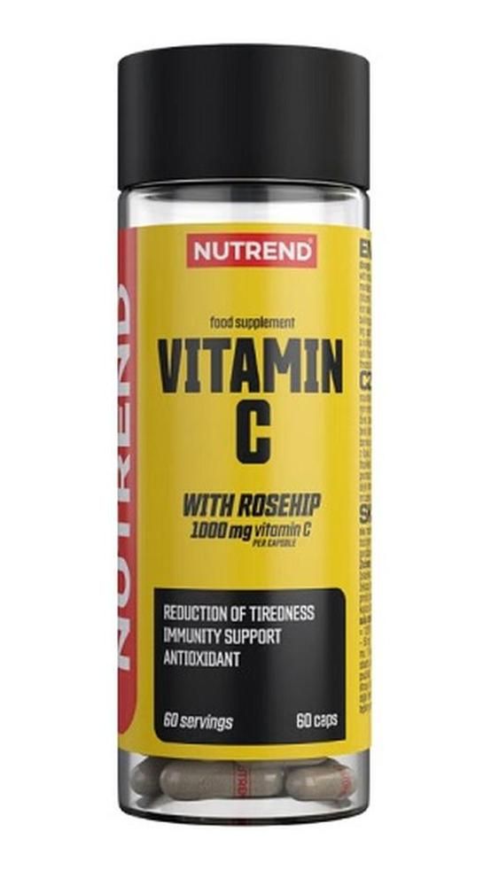 Nutrend Vitamin C 1000 mg mit Hagebutten Kapseln 60 St