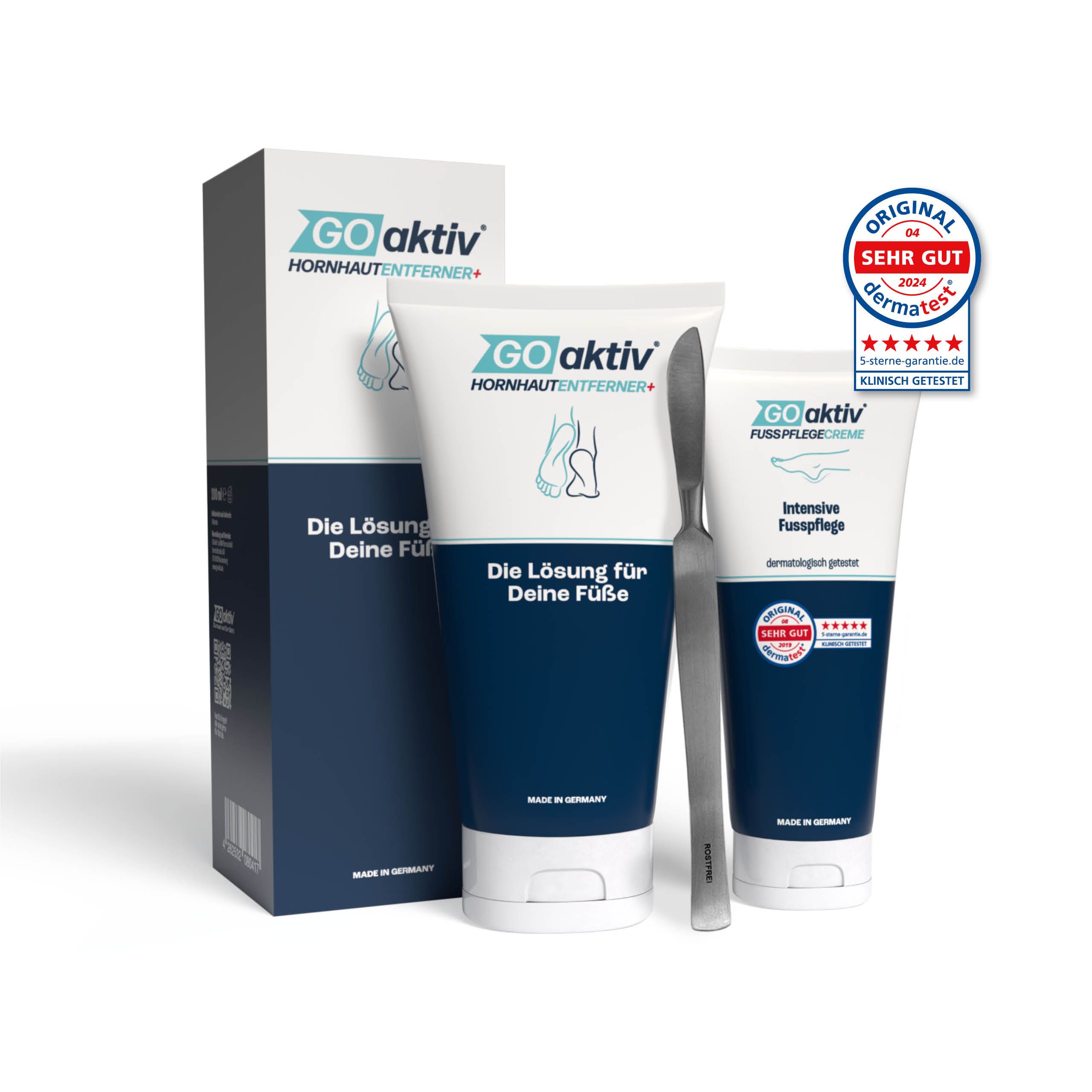 GOaktiv® Hornhaut-Entferner Starter Set