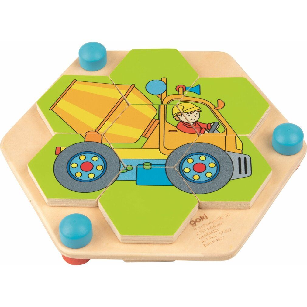 Macchinari per la costruzione del puzzle esagonale goki