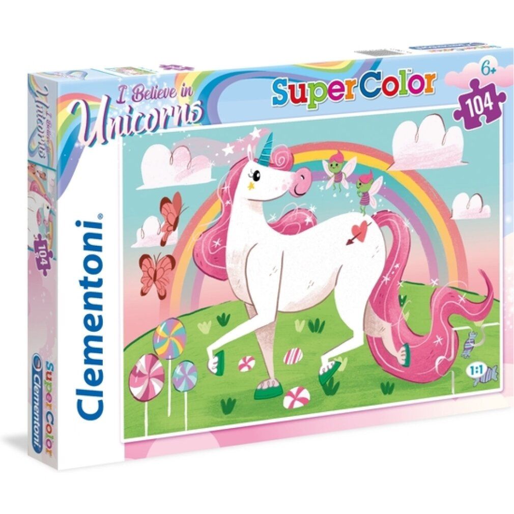 Clementoni 104 pezzi Puzzle i Believe In Unicorns 27
