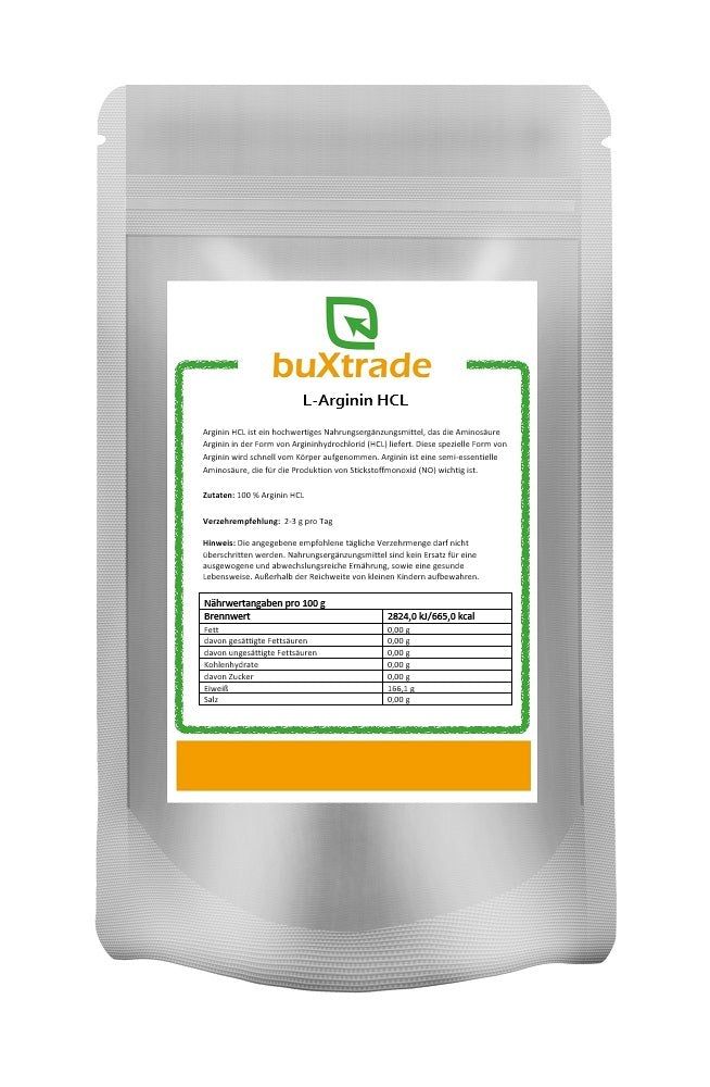 buXtrade Arginin HCL Pulver