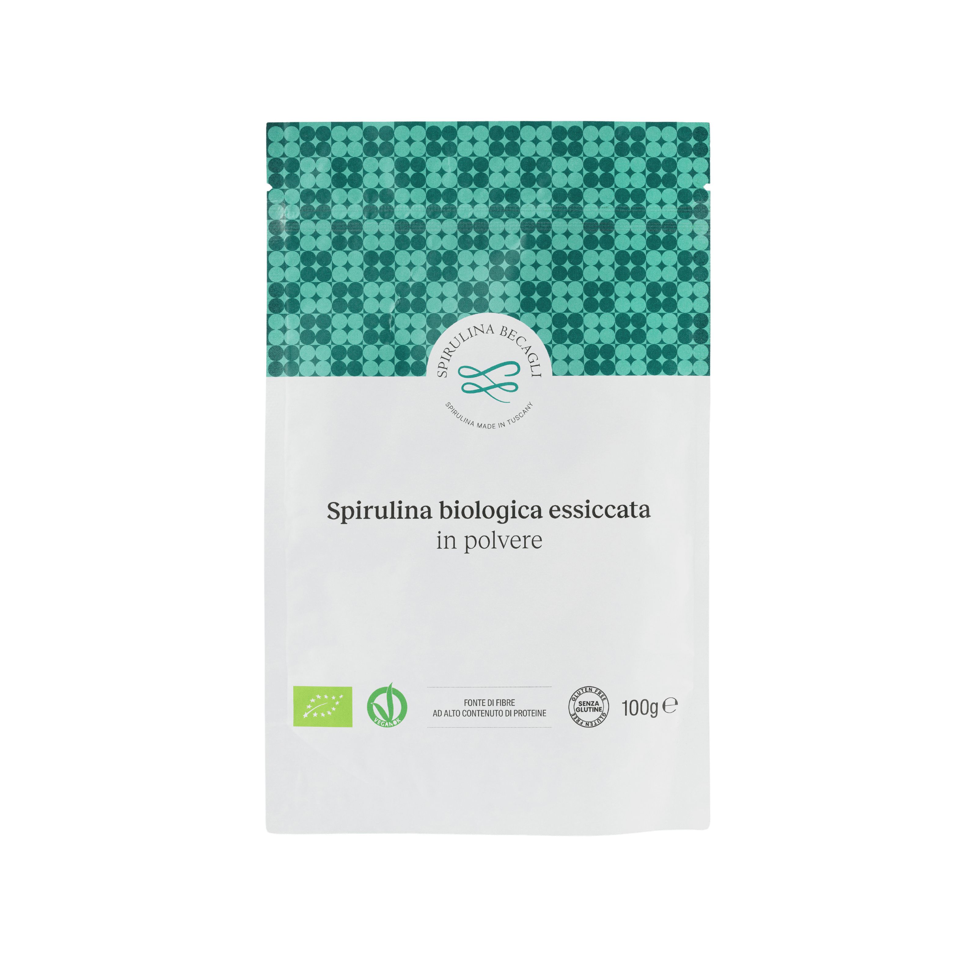 Spirulina Becagli Spirulina in polvere bio 100gr