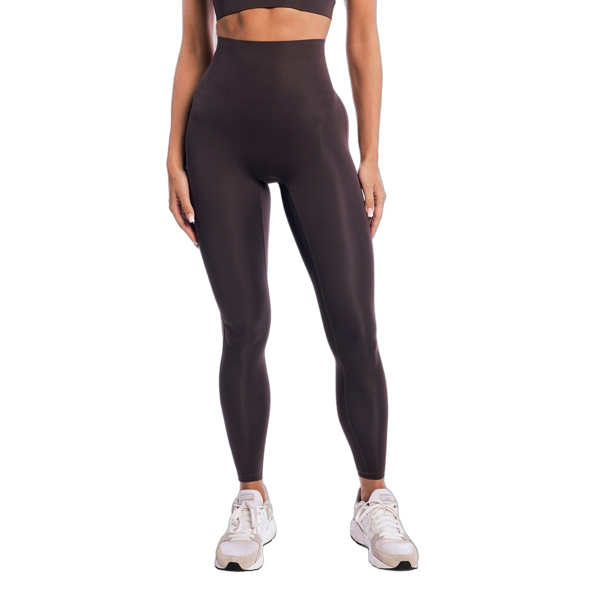 GymBeam Leggings Damen mit hoher Taille Tee Brown 1 St