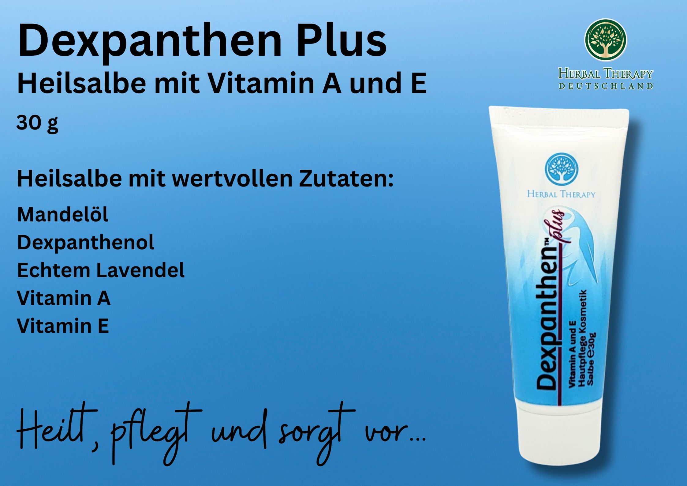 Herbal Therapy Dexpanthen Plus, mit Vitamin A und E