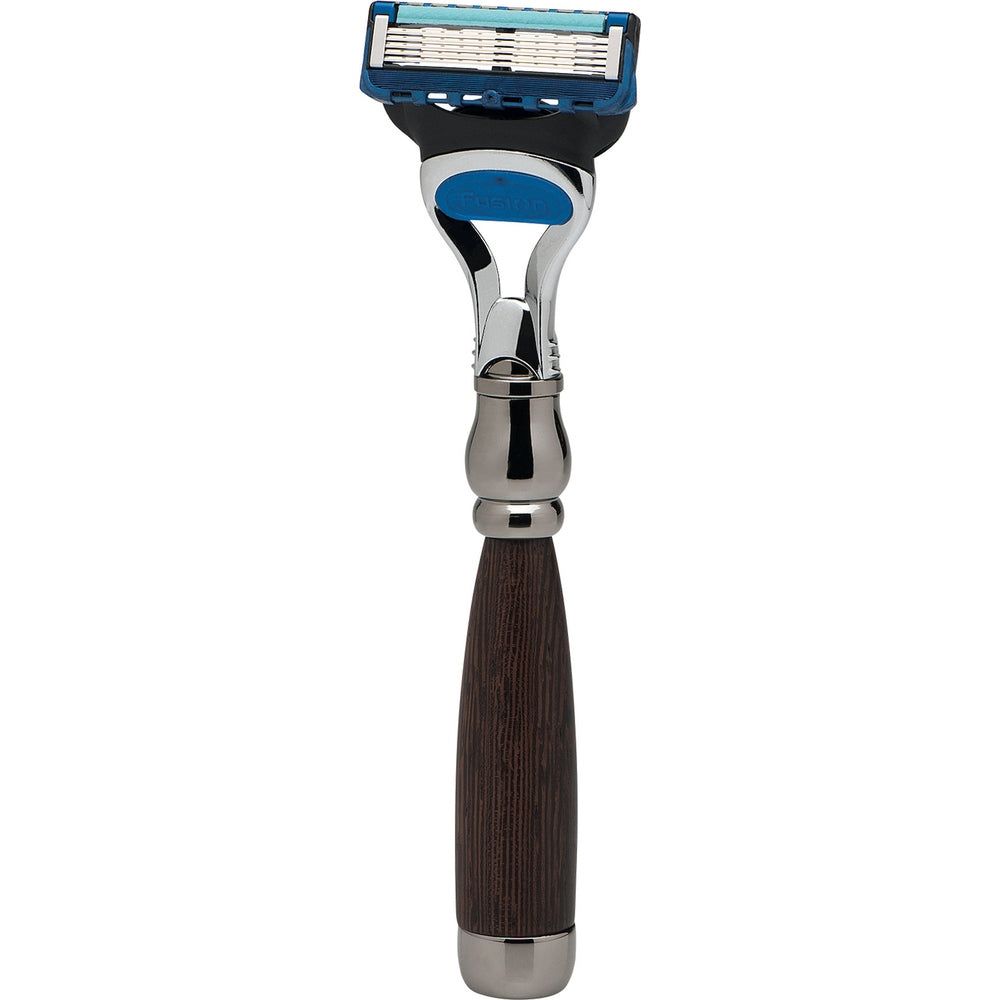 Erbe Solingen Rhodium Rasierer Fusion Wengeholz 1 St