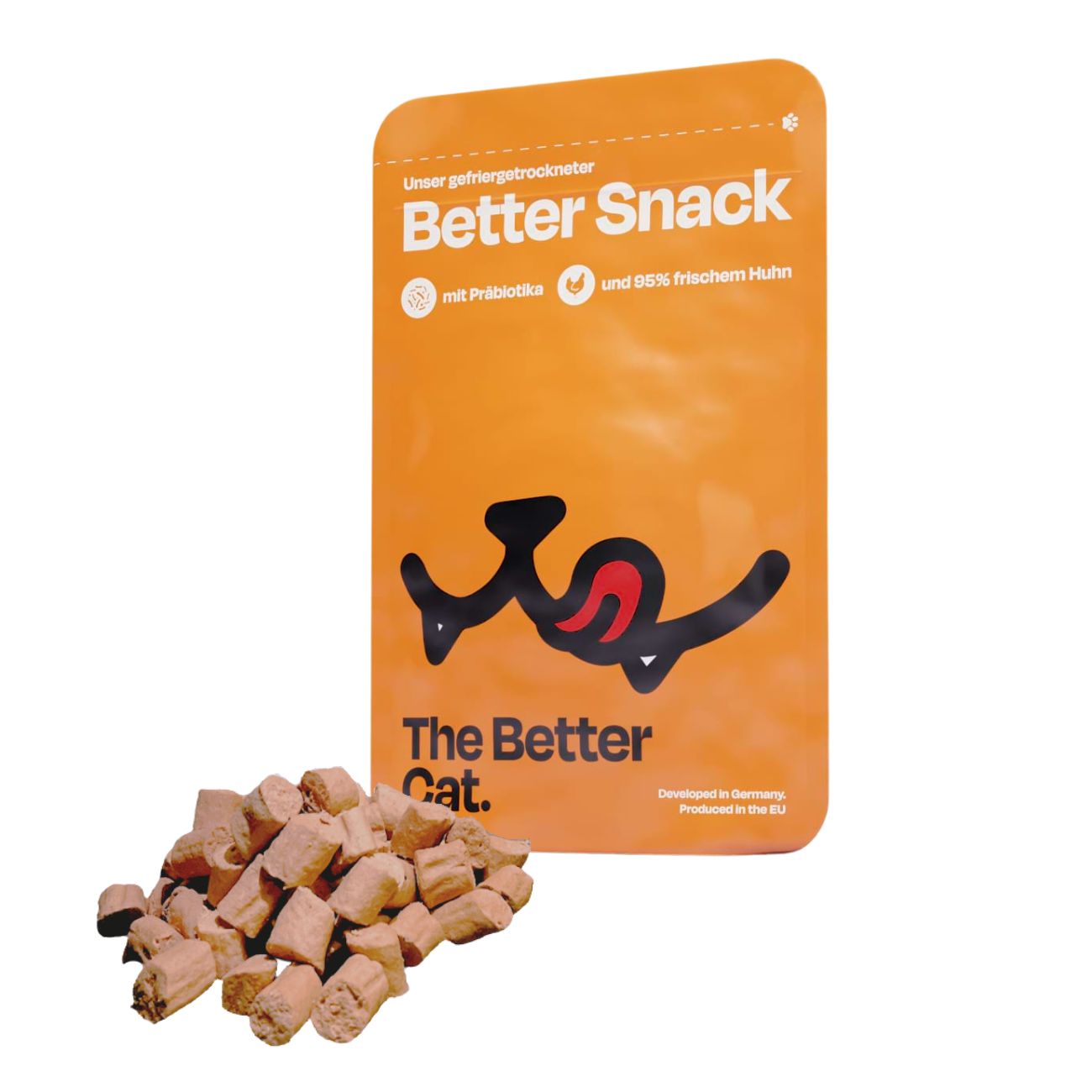 The Better Cat Gefriergetrockneter Katzen Snack - Huhn