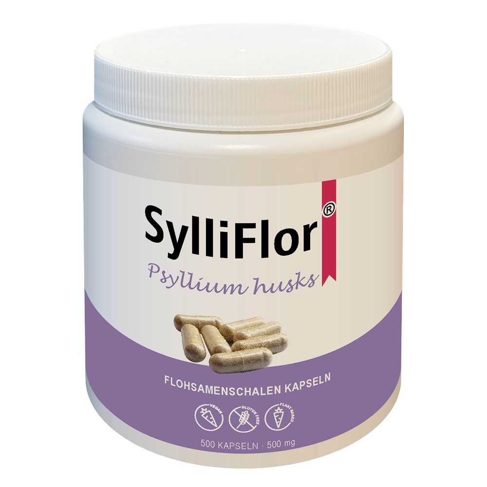 SylliFlor Psyllium husks - Flohsamenschalen in Kapseln 500 St
