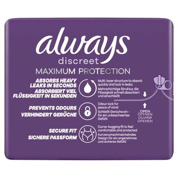 Always Discreet Maxi Schutz Höschen