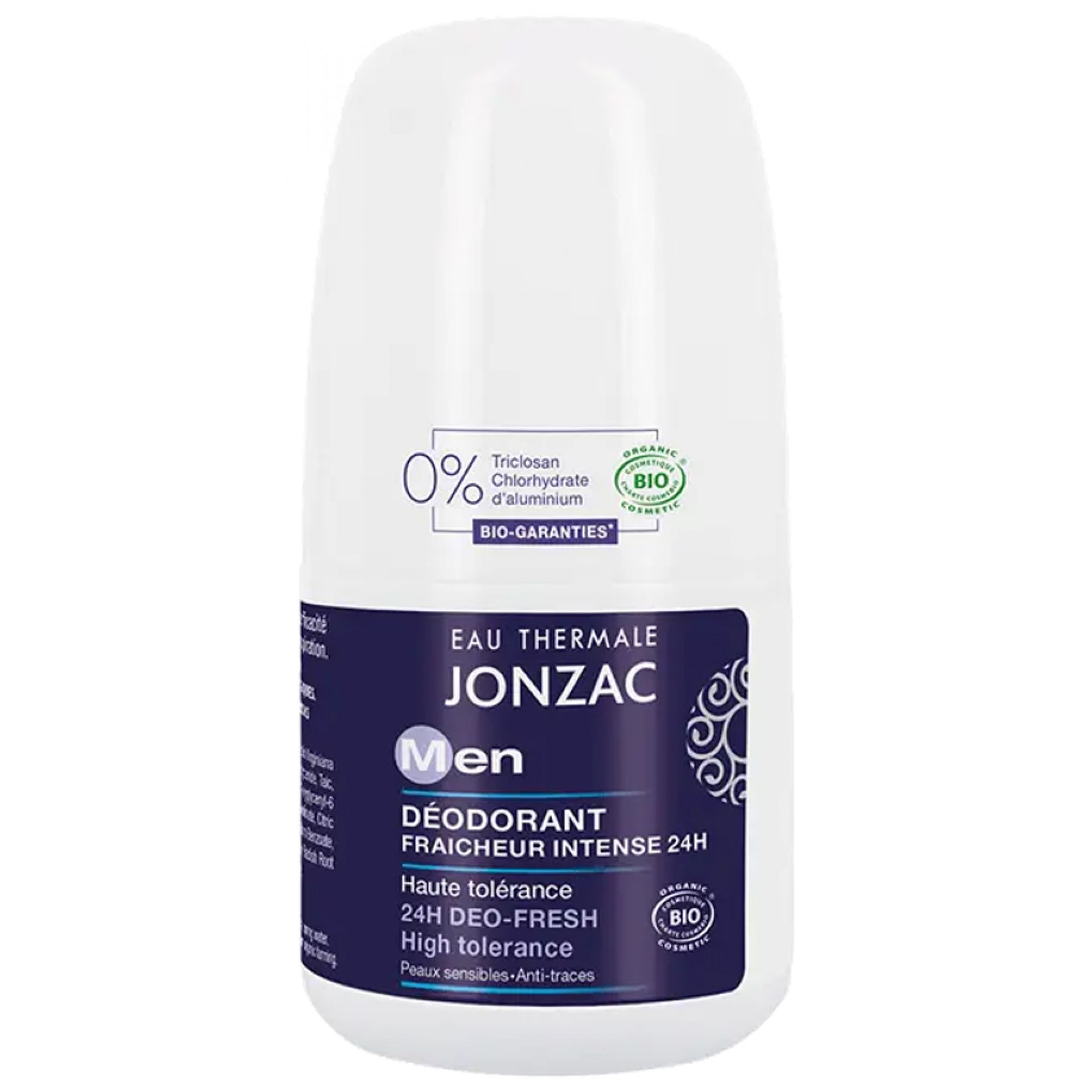 Eau de Jonzac Men Bio 24Stdn Intensives Frische-Deodorant 9x4,5x4,5 cm