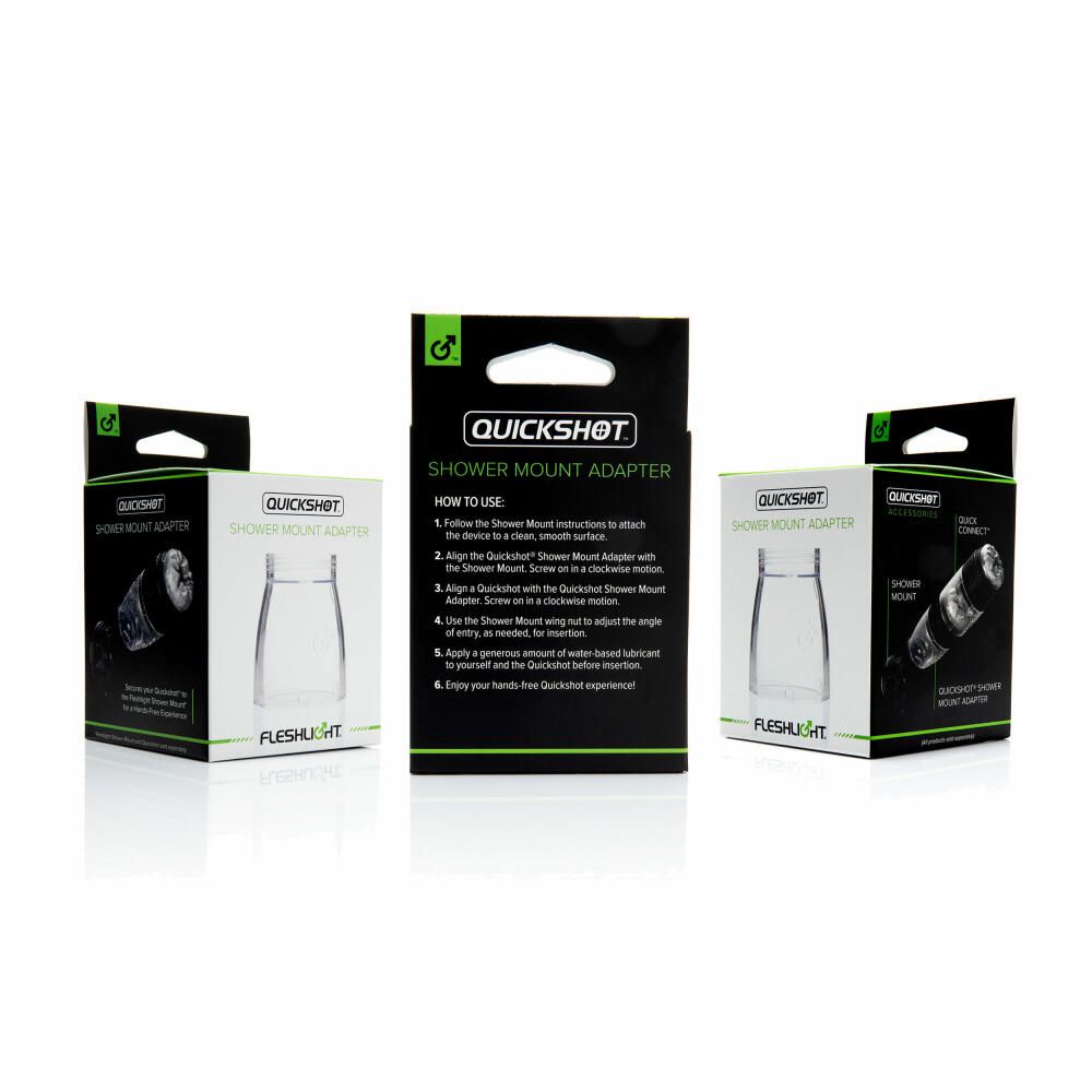 FLESHLIGHT Quickshot Shower Mount Adapter