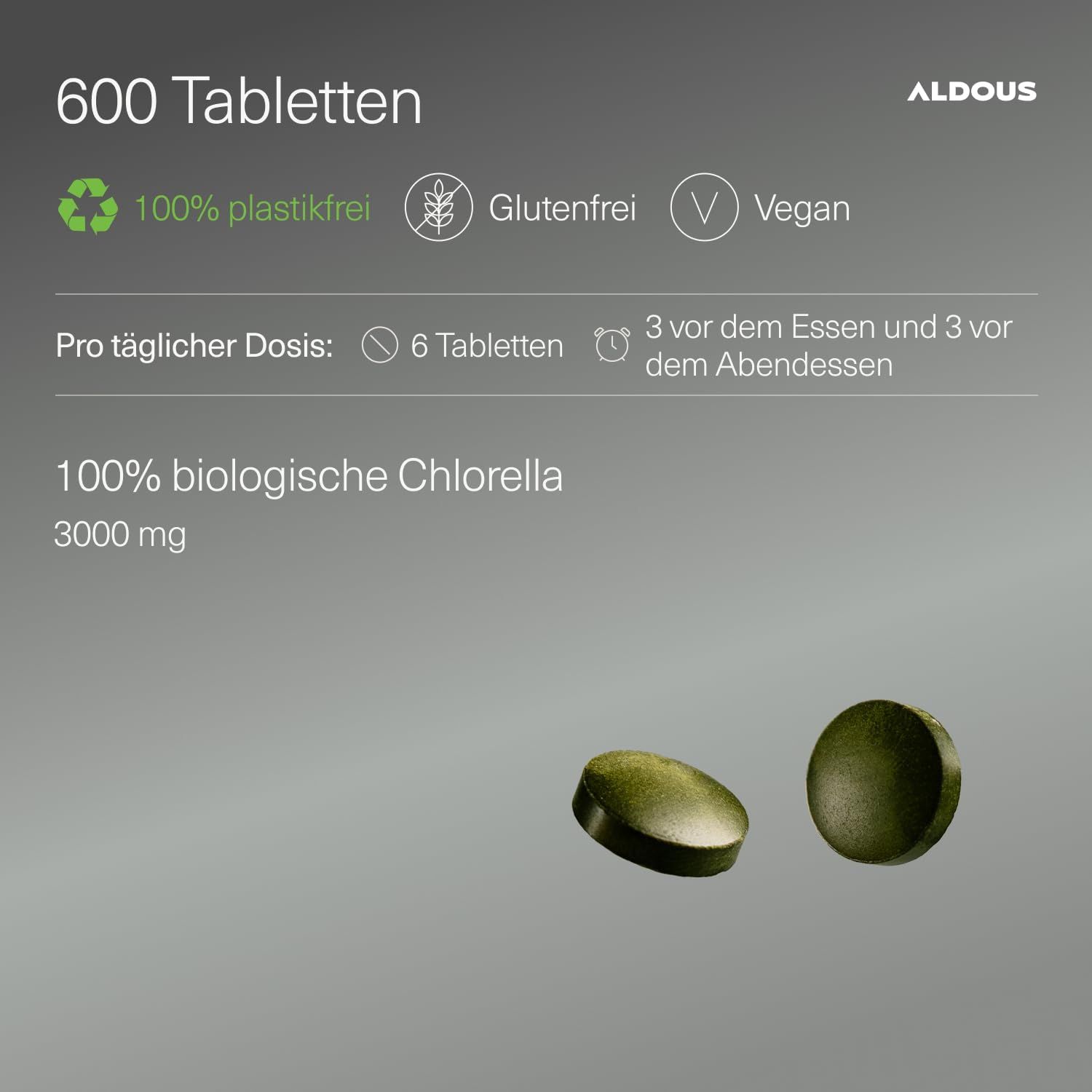 Aldous Chlorella Tablette