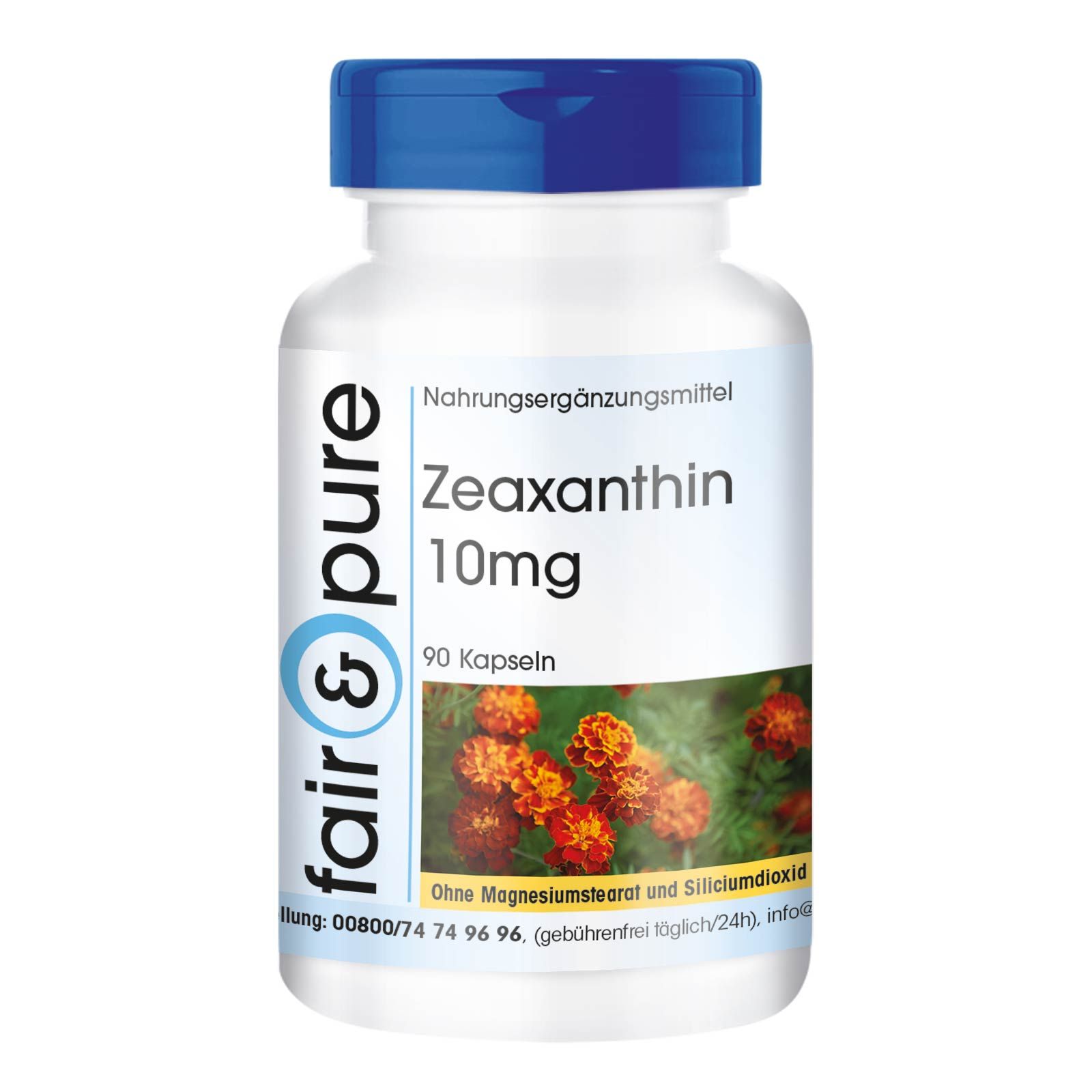 fair - pure | Zeaxanthin 10mg schluckfreundlich 90 St