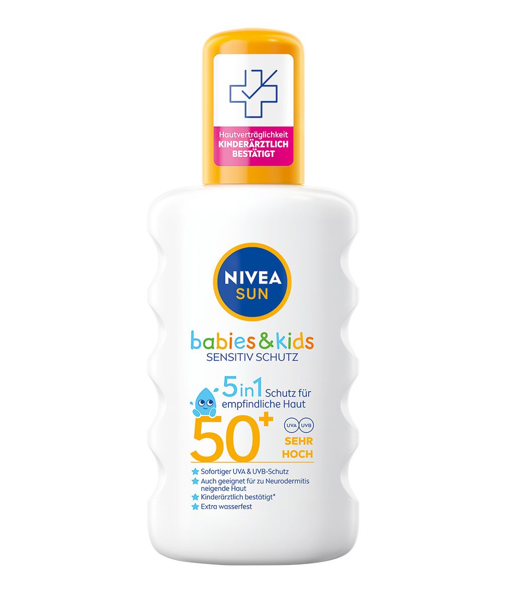 NIVEA SUN Babies & Kids Sensitiv Schutzspray LSF 50+